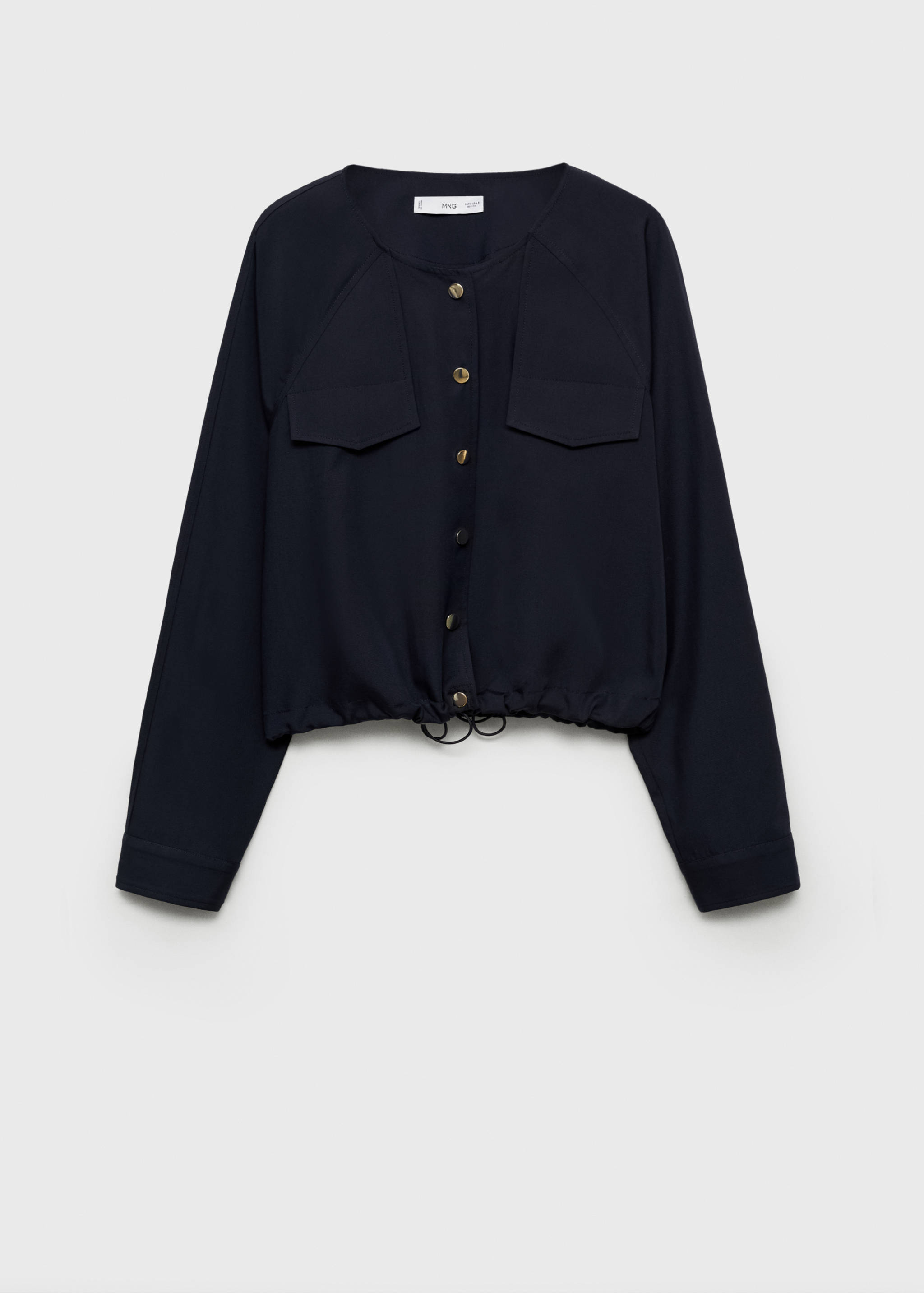 Veste Lyocell poches - Article sans modèle