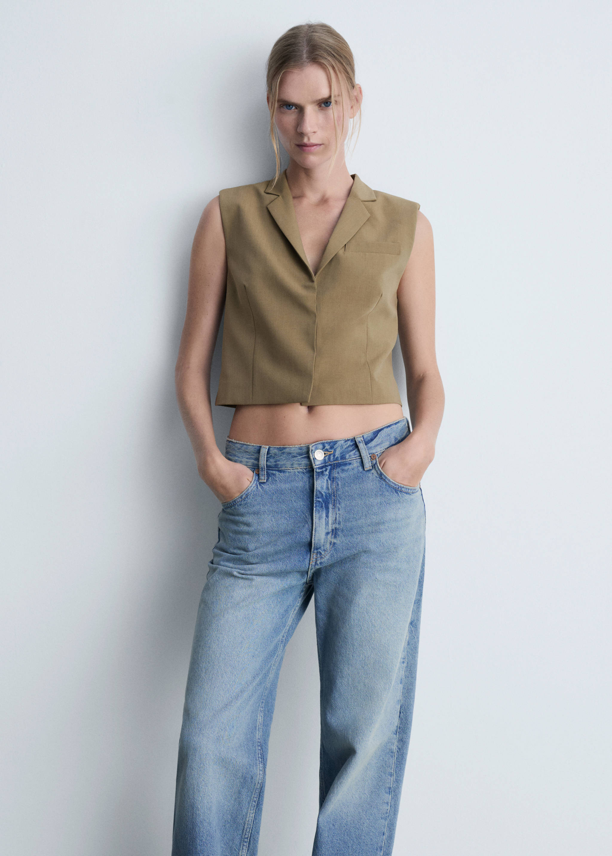 Fitted suit top - Details of the article 2