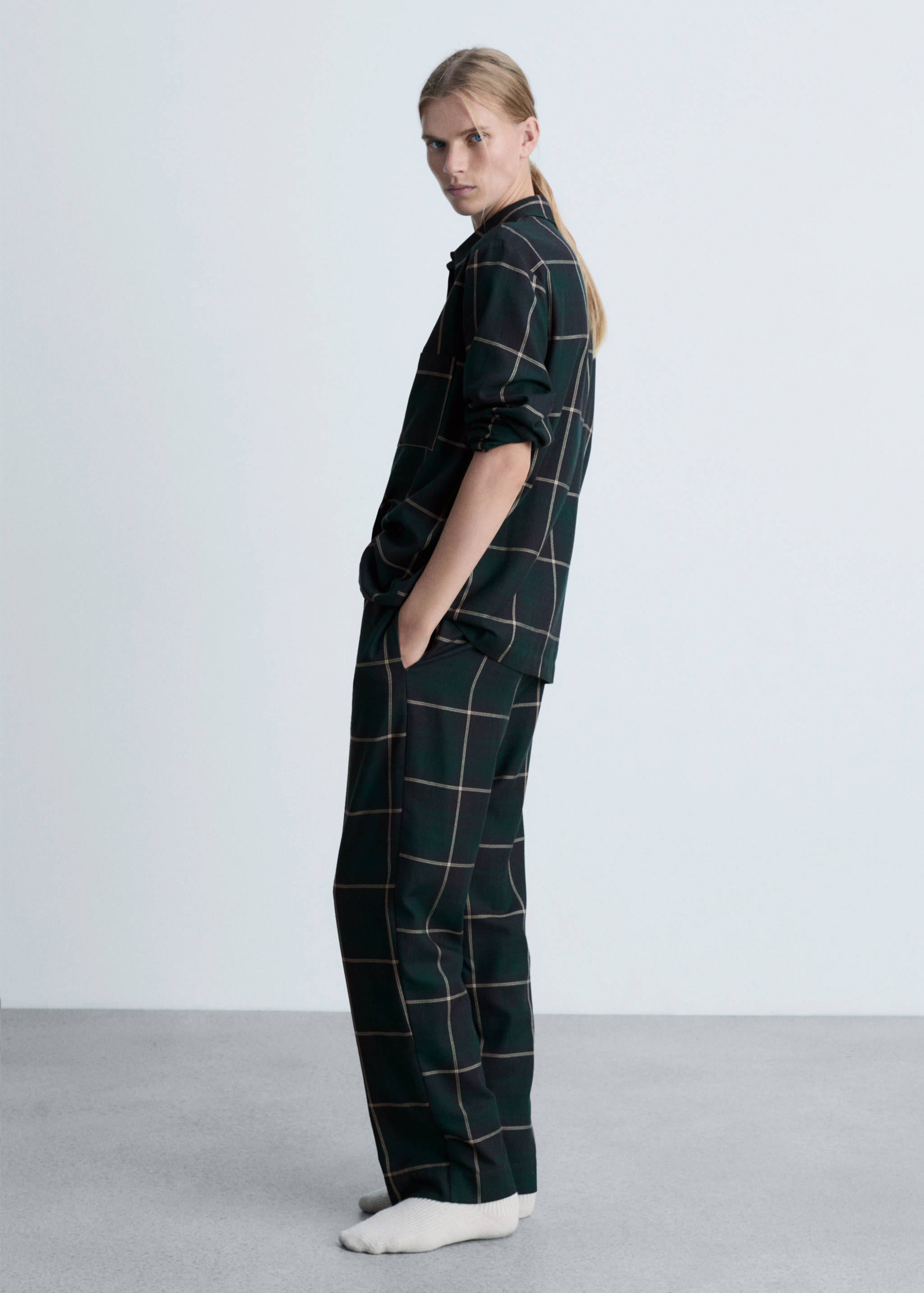 Raka rutiga byxor - Allmän bild