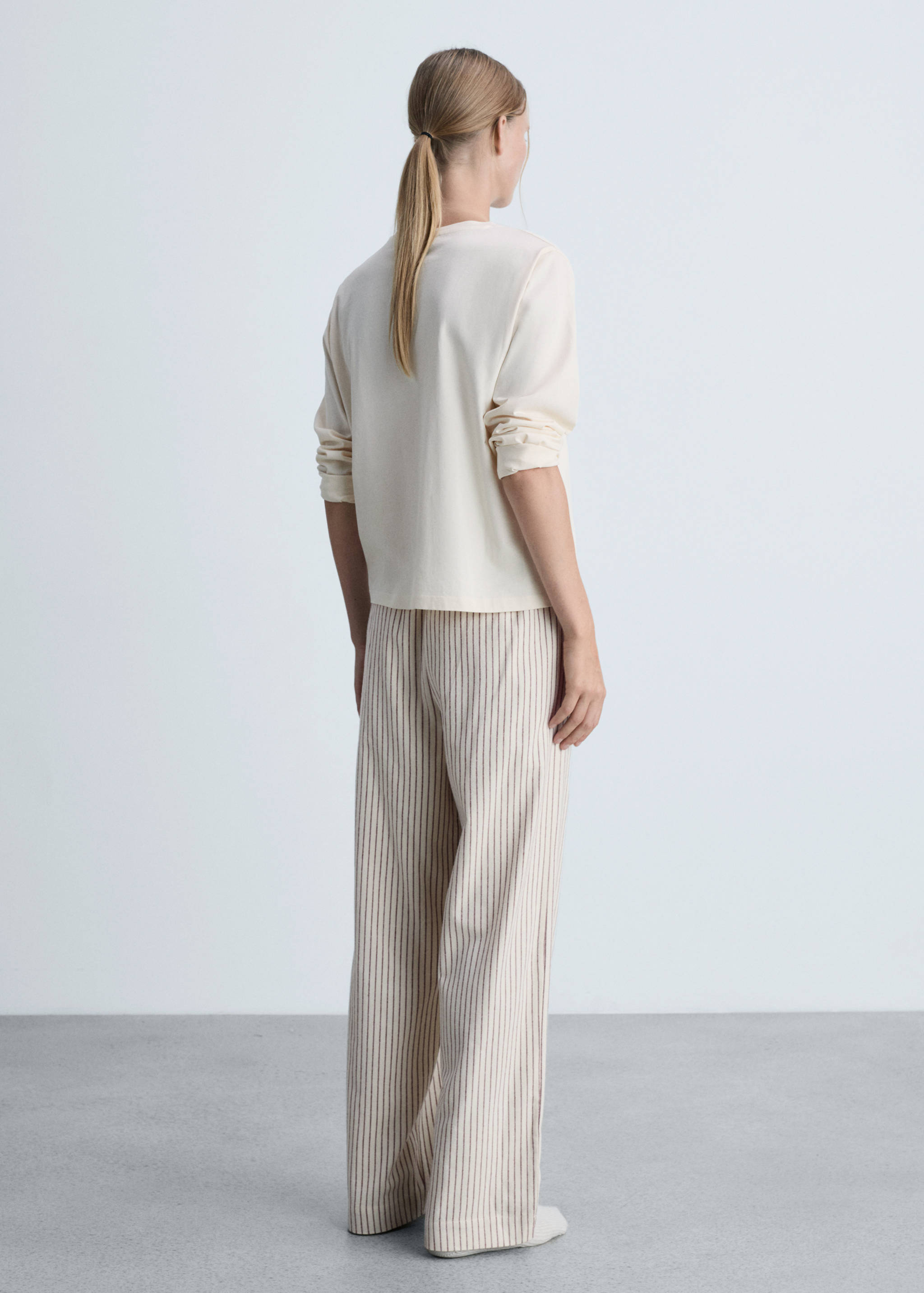 Pyjama deux pièces flanelle - Verso de l’article