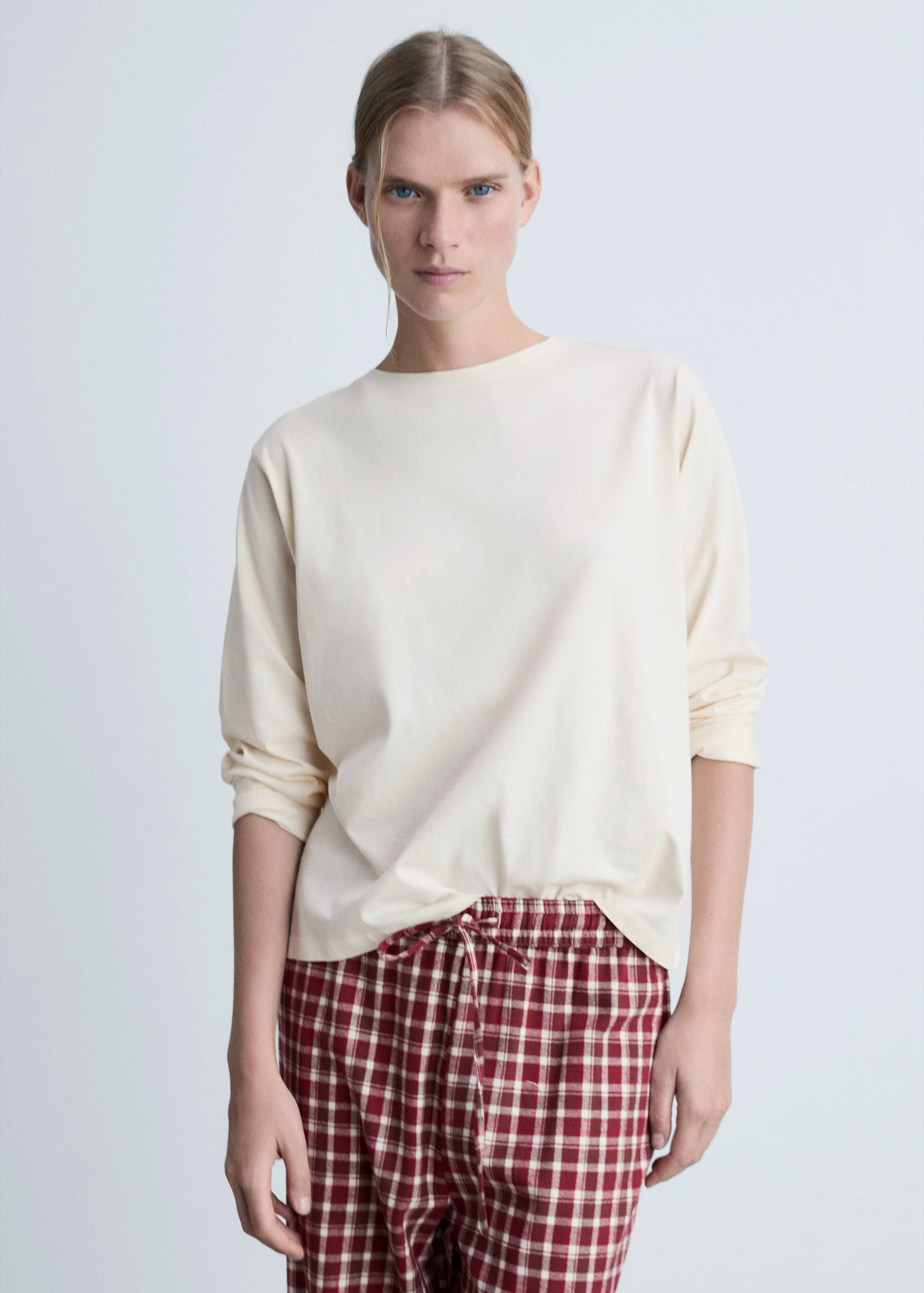 Pyjama deux pièces flanelle - Détail de l'article 1
