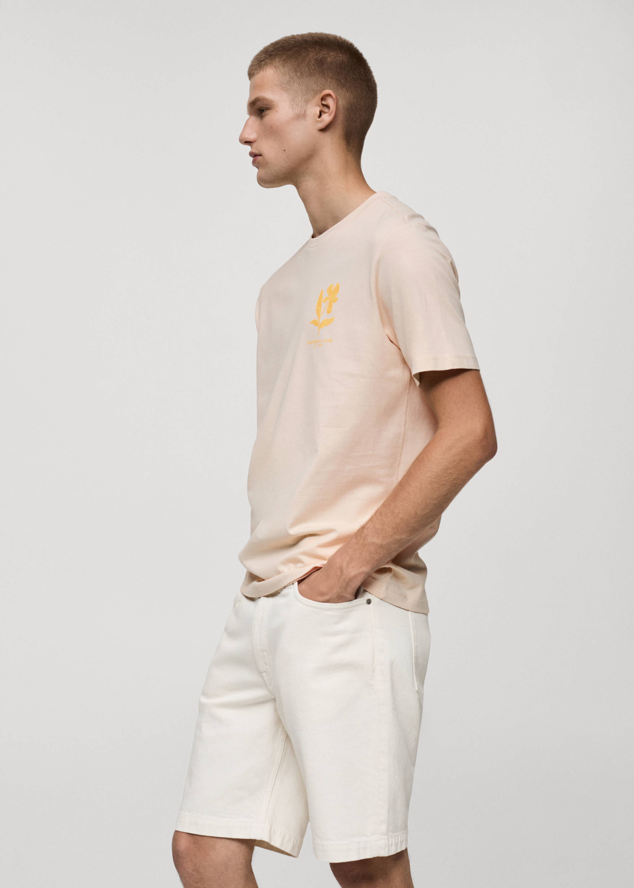 100% cotton printed t-shirt - Details of the article 2