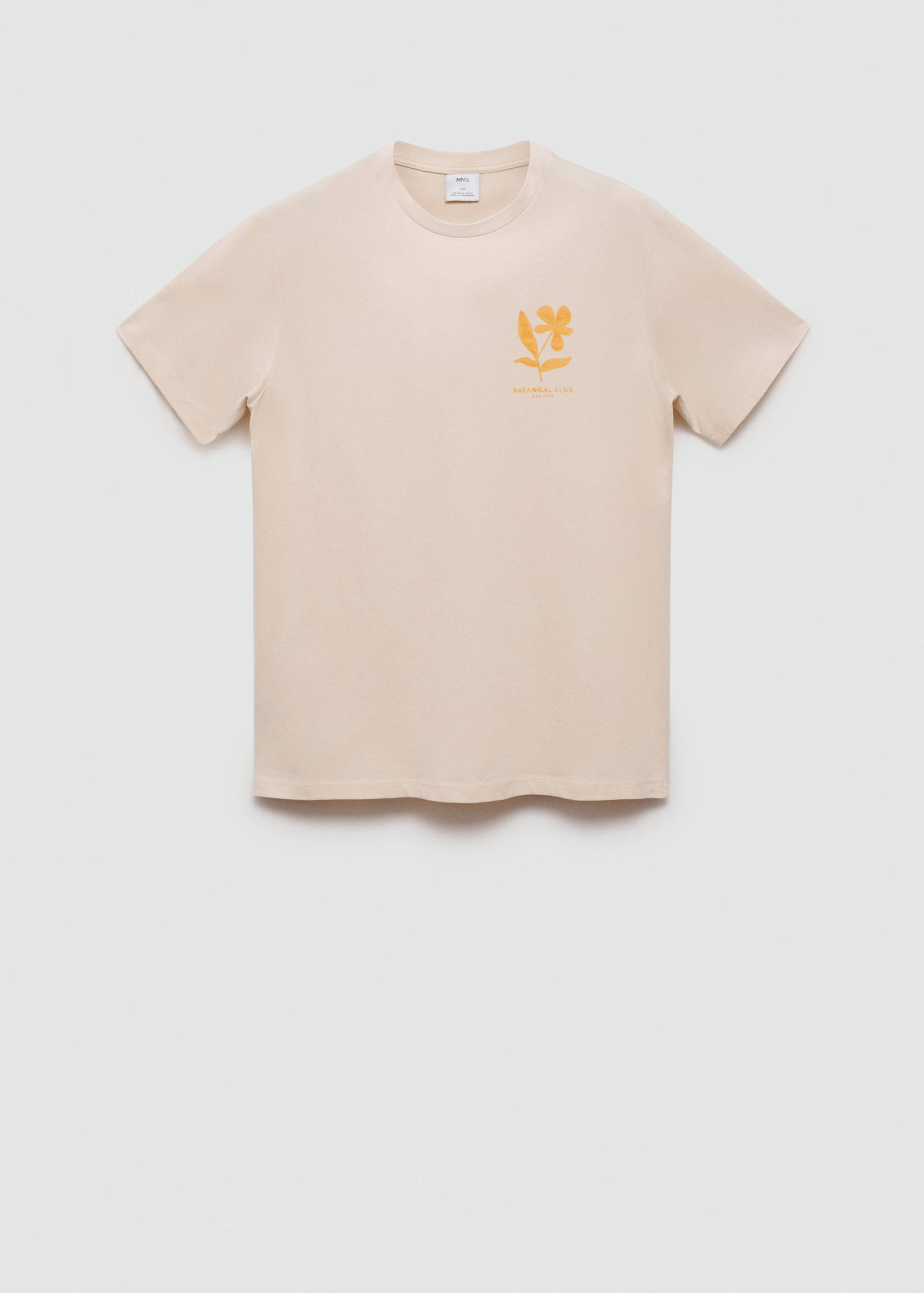 Camiseta 100% algodón estampado pecho - Artículo sin modelo