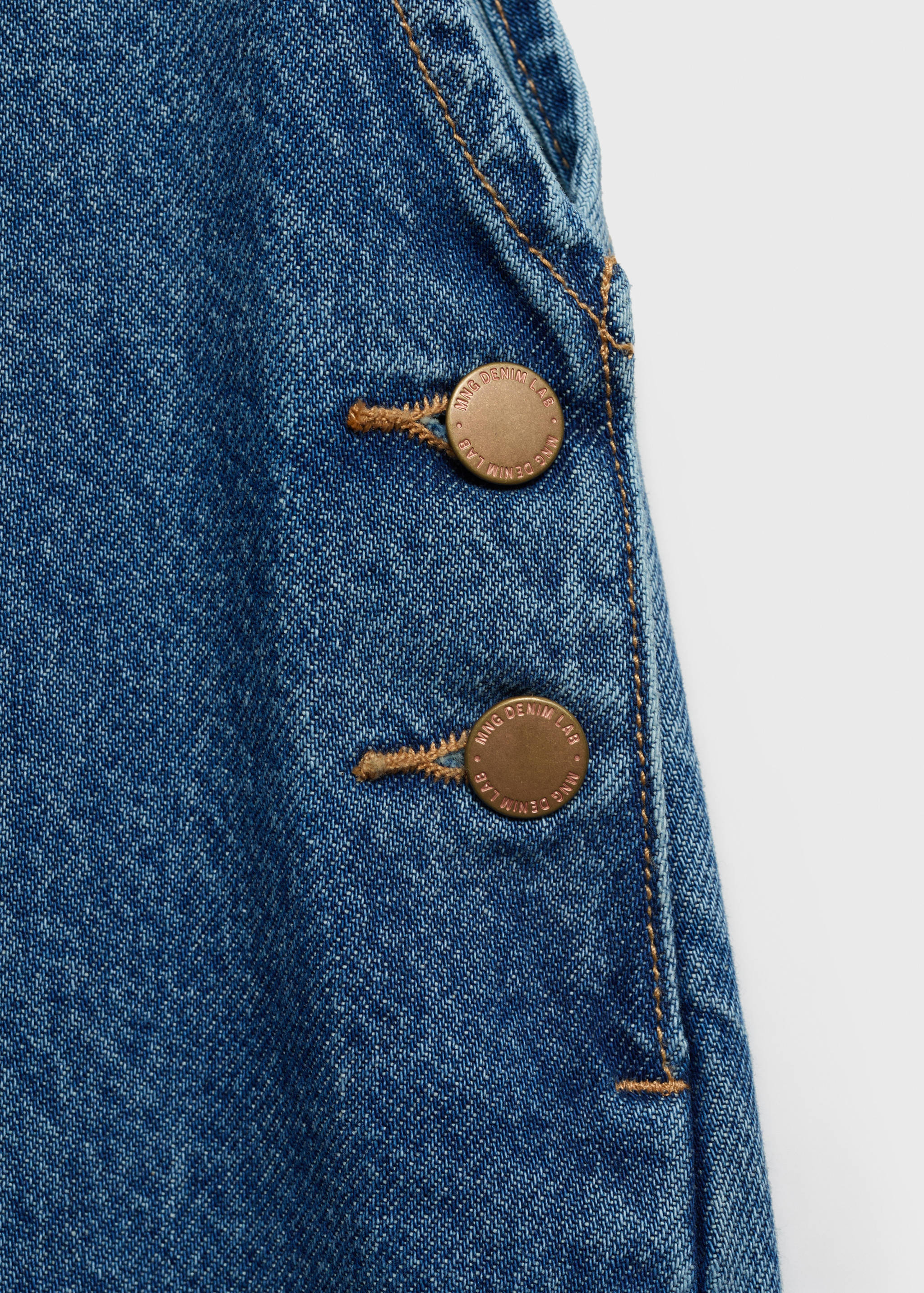 Salopette lunga denim - Dettaglio dell'articolo 0