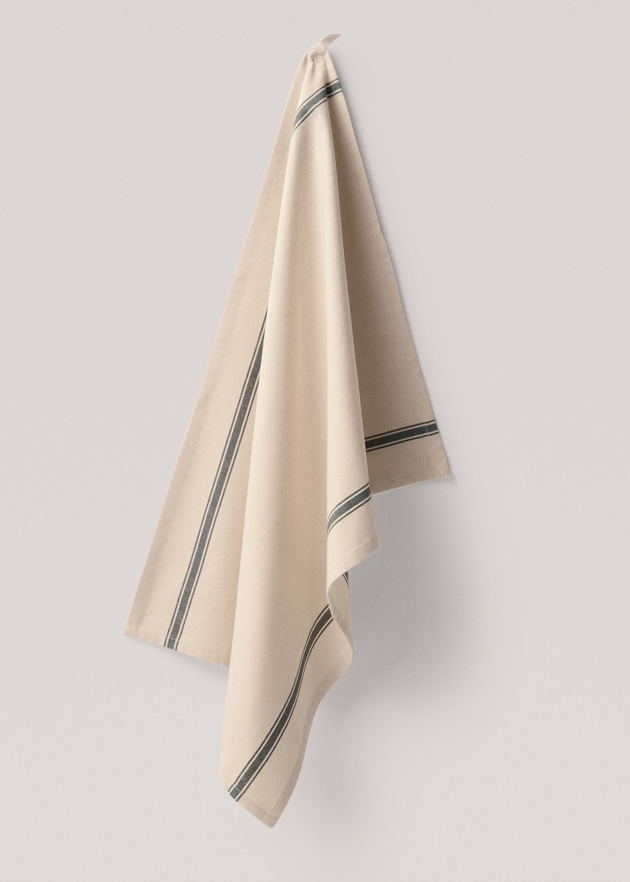 Prosop de bucătărie din bumbac 100 % cu dungi - Detaliu al articolului 1