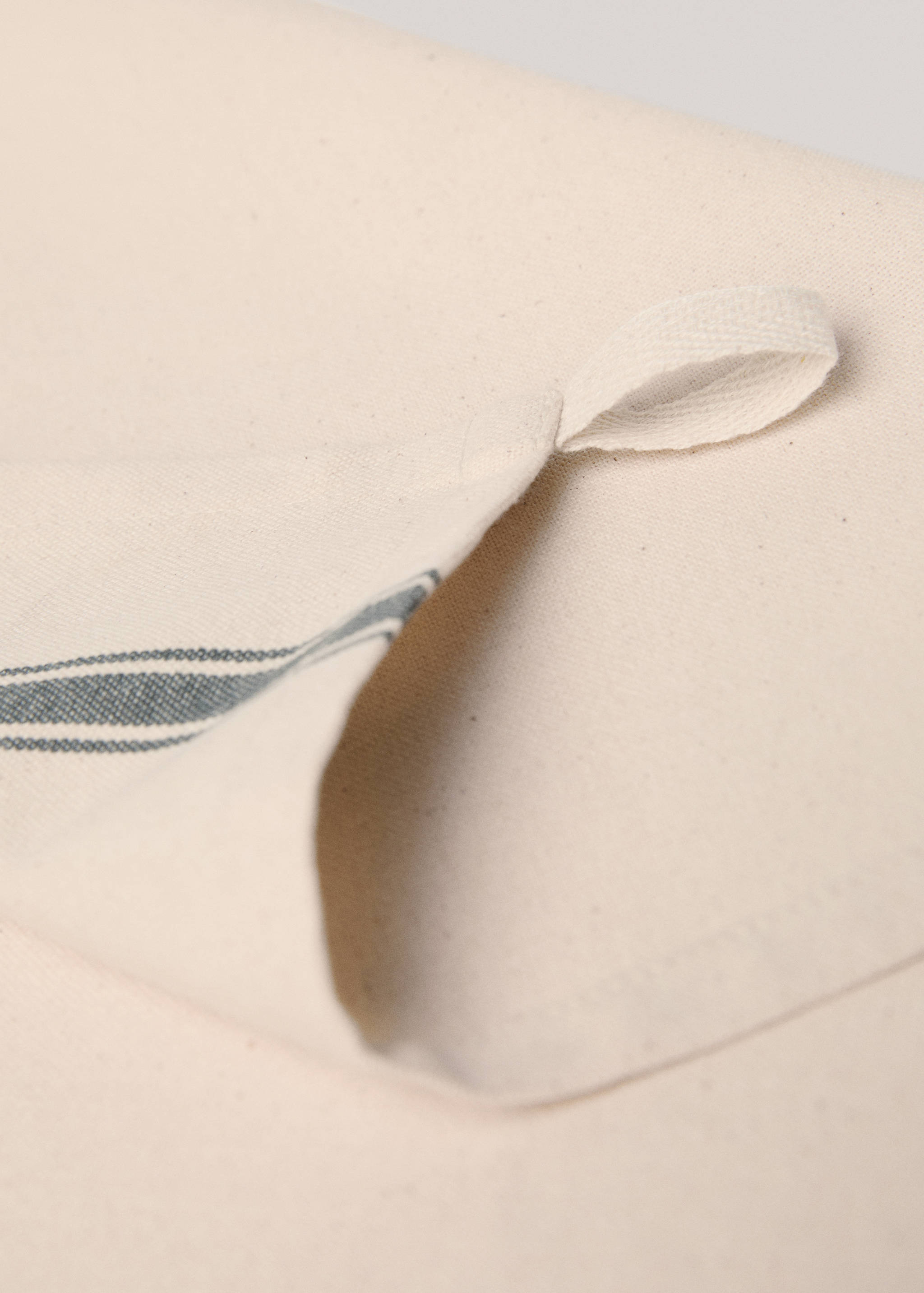 Prosop de bucătărie din bumbac 100 % cu dungi - Detaliu al articolului 2