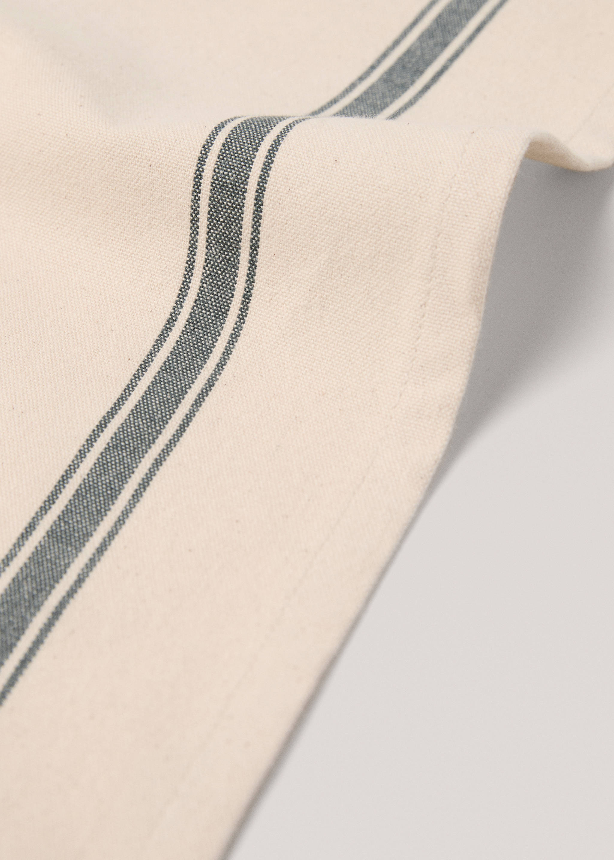 Prosop de bucătărie din bumbac 100 % cu dungi - Detaliu al articolului 3