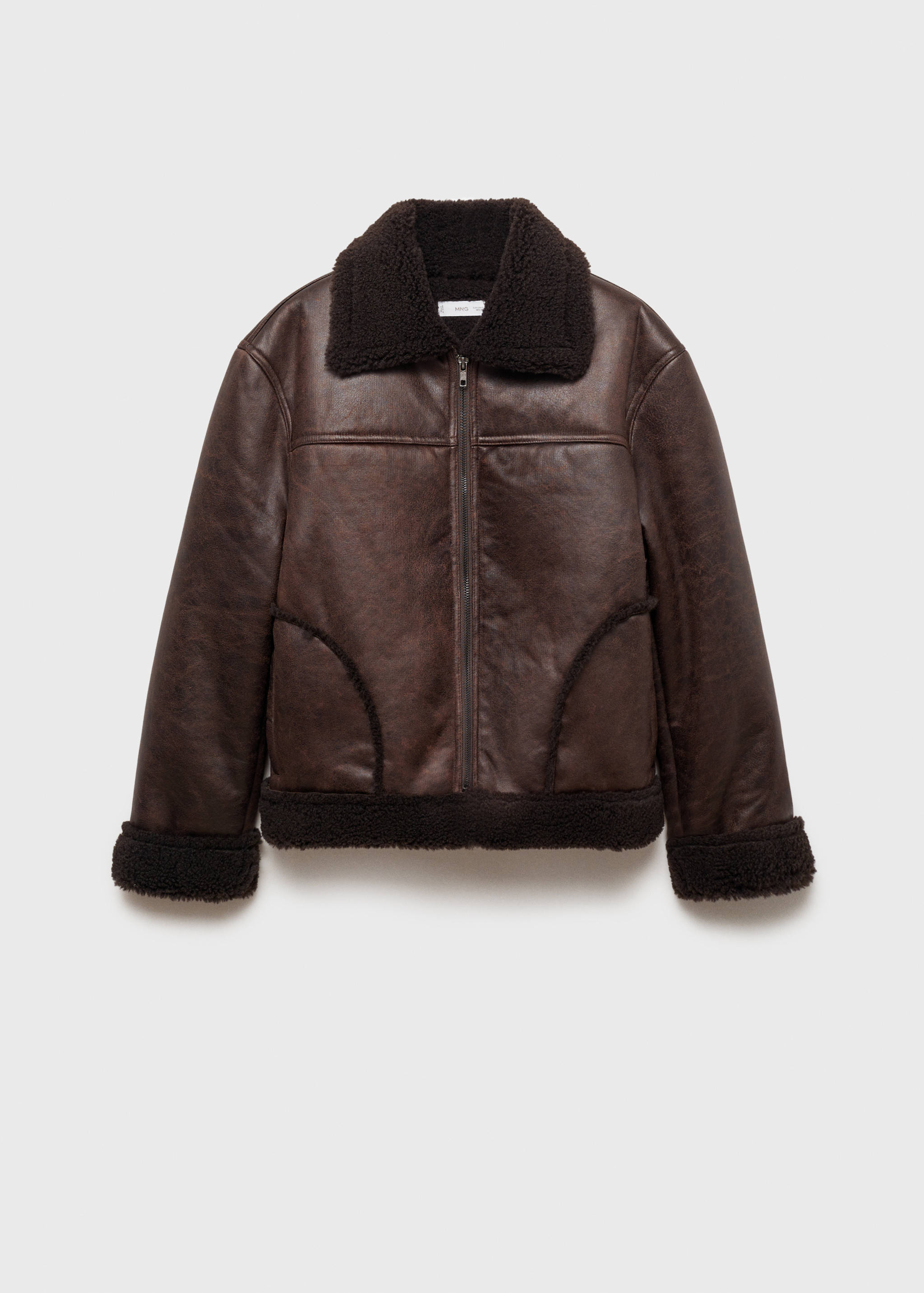 Jacke mit Schafsfell-Effekt - Artikel ohne Model