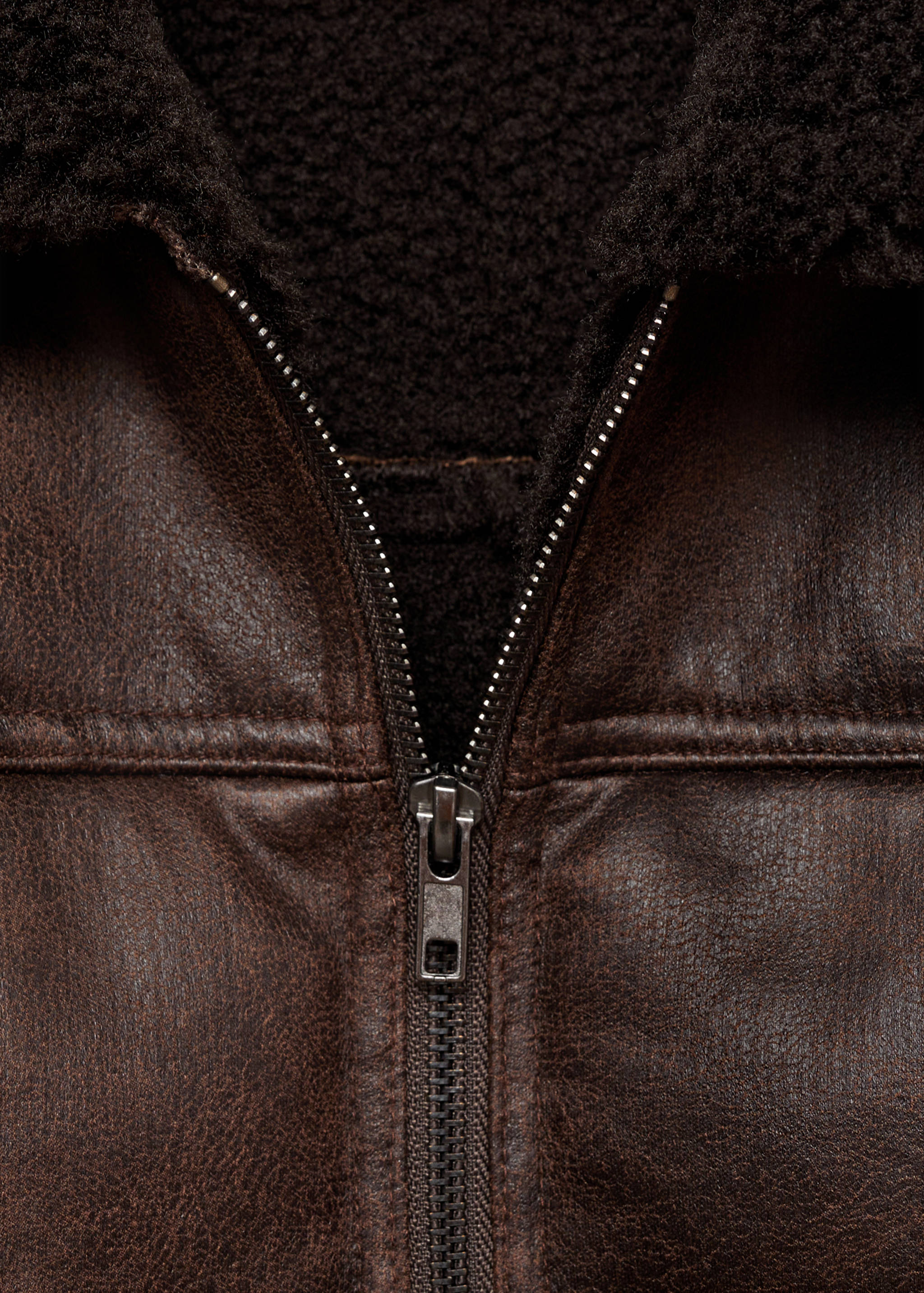 Jacke mit Schafsfell-Effekt - Detail des Artikels 8