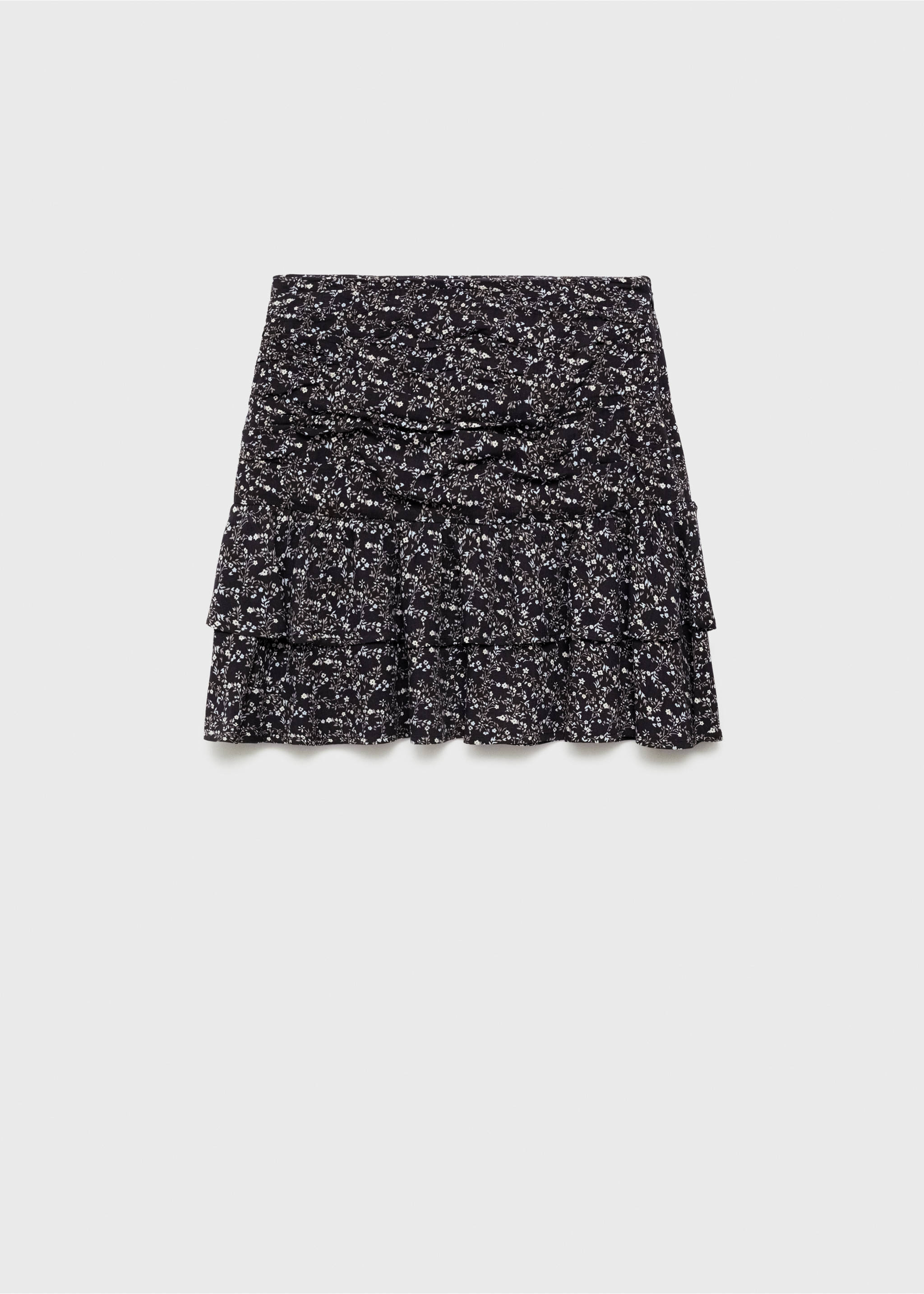 Faldilla flors volants - Article sense model, Verd fosc. Ref: 77097671-00.