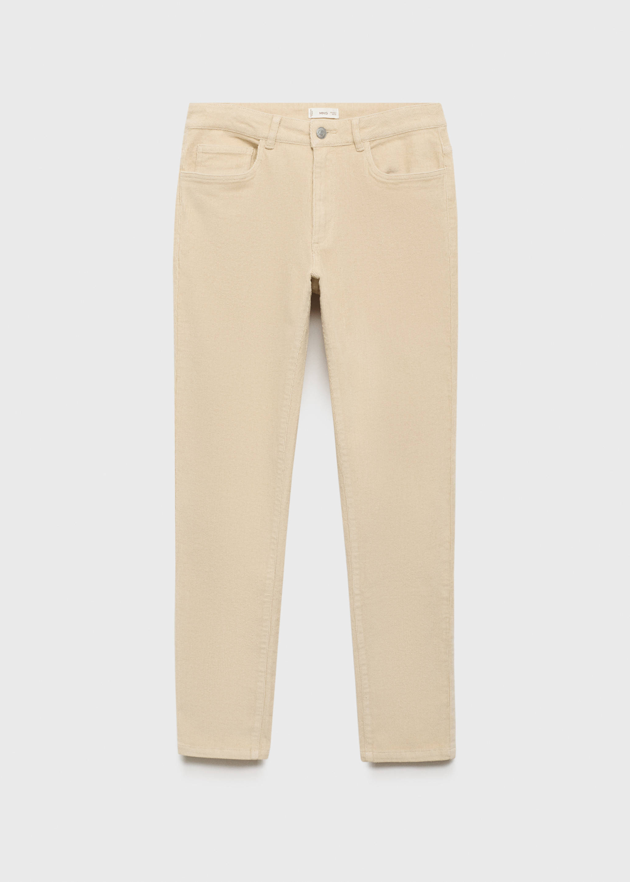 Slim fit corduroy trousers - Article without model