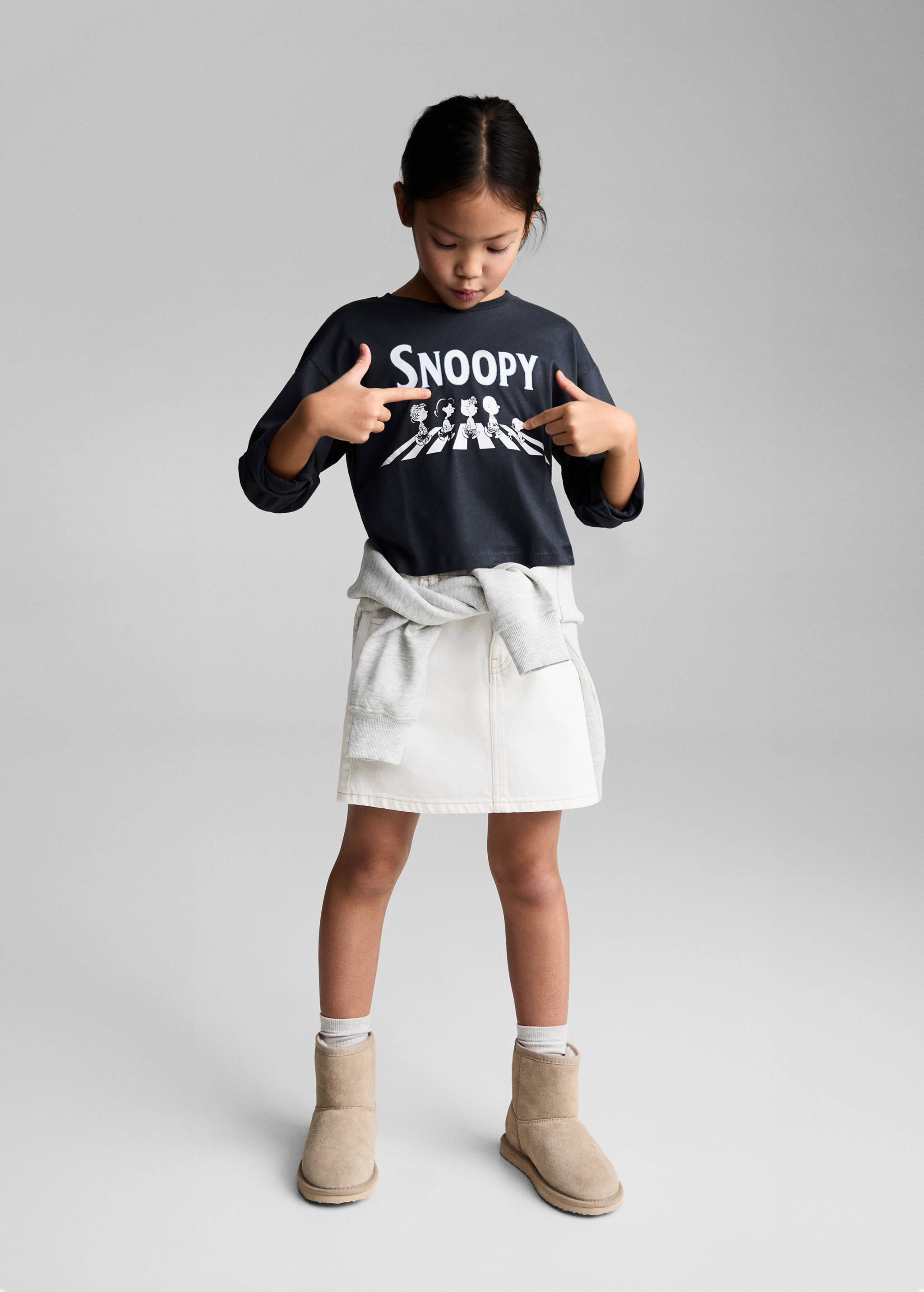 Snoopy long-sleeved t-shirt - General plane