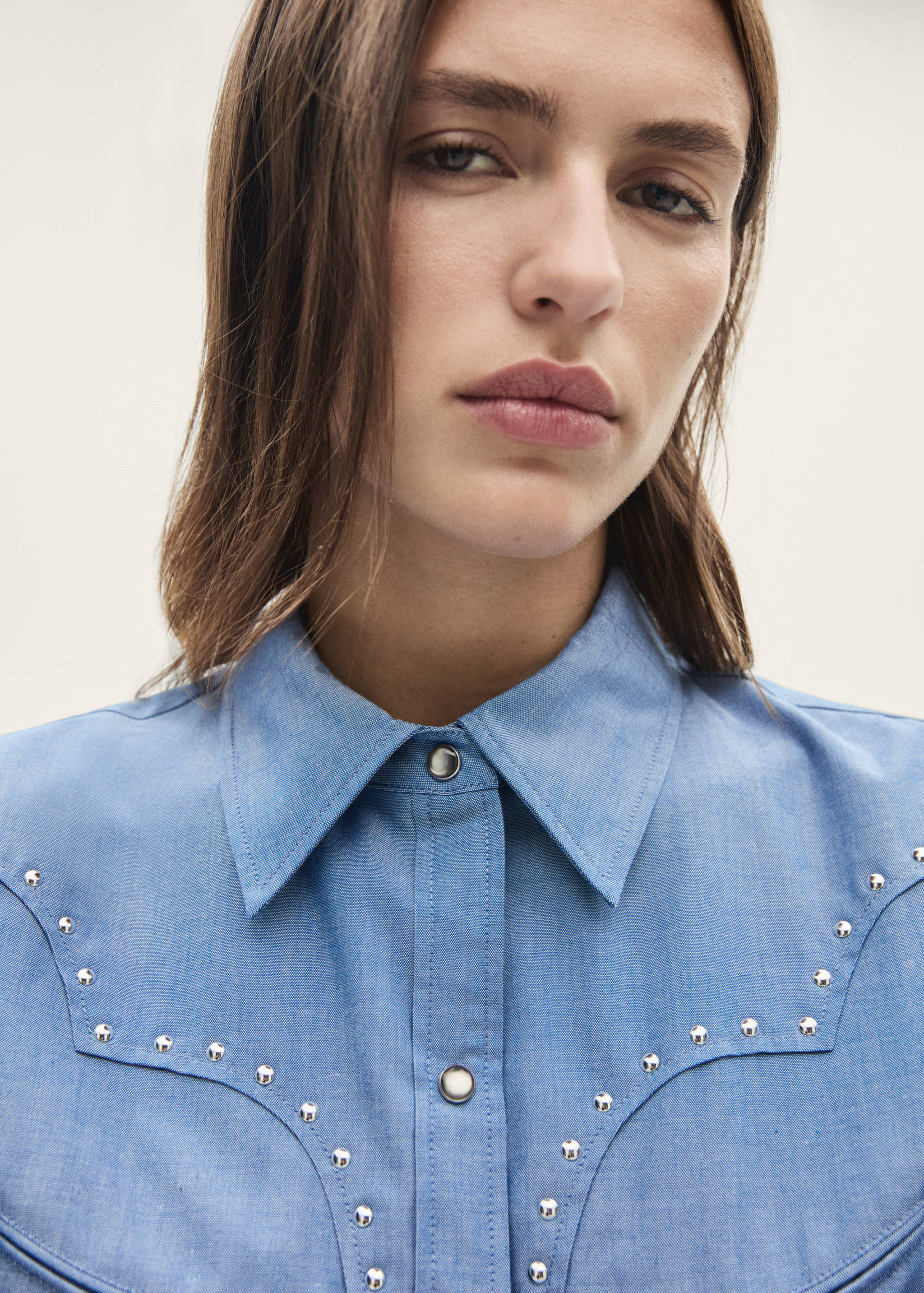 Koszula bawełniana z ćwiekami - Szczegóły artykułu 1