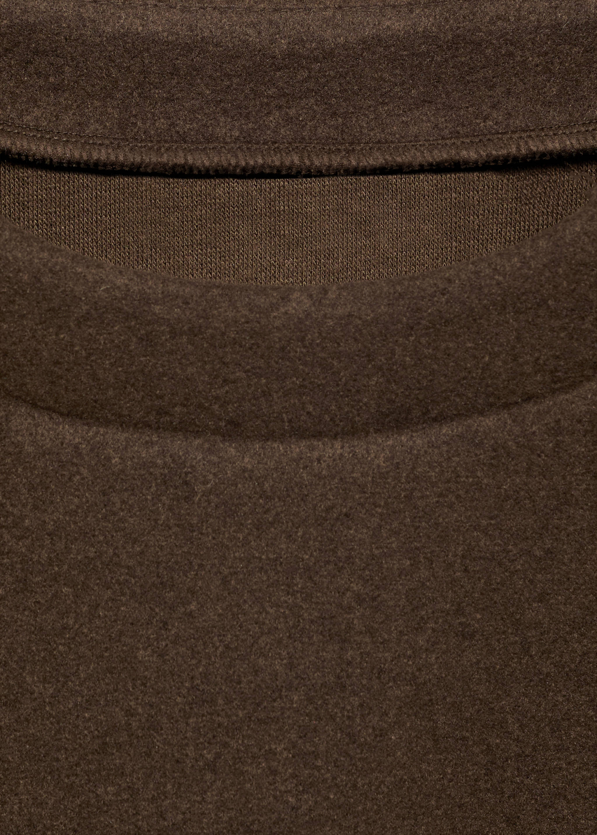Straight-fit fleece sweatshirt - Details of the article 8
