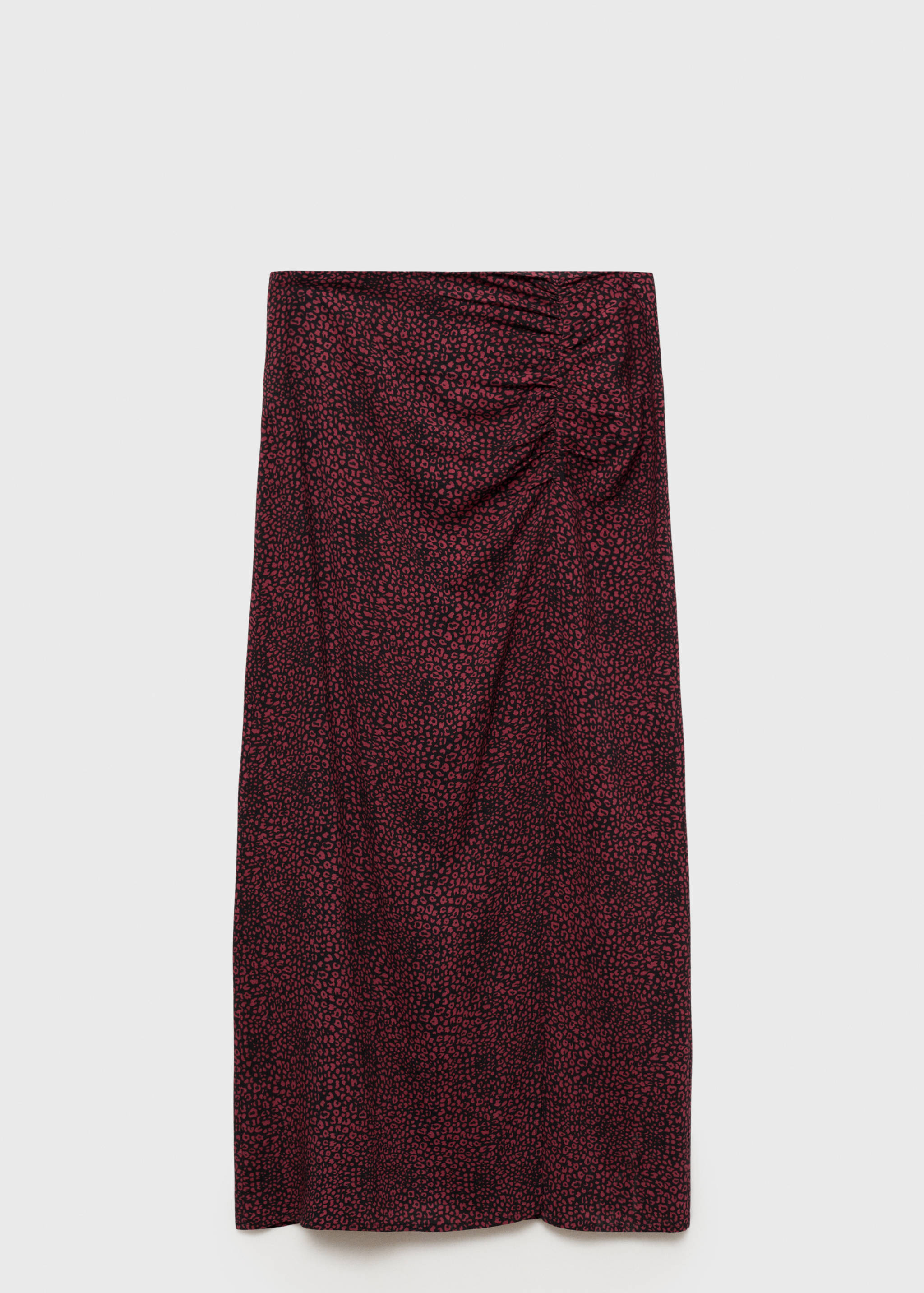 Midi-Rock mit Leo-Dessin - Artikel ohne Model