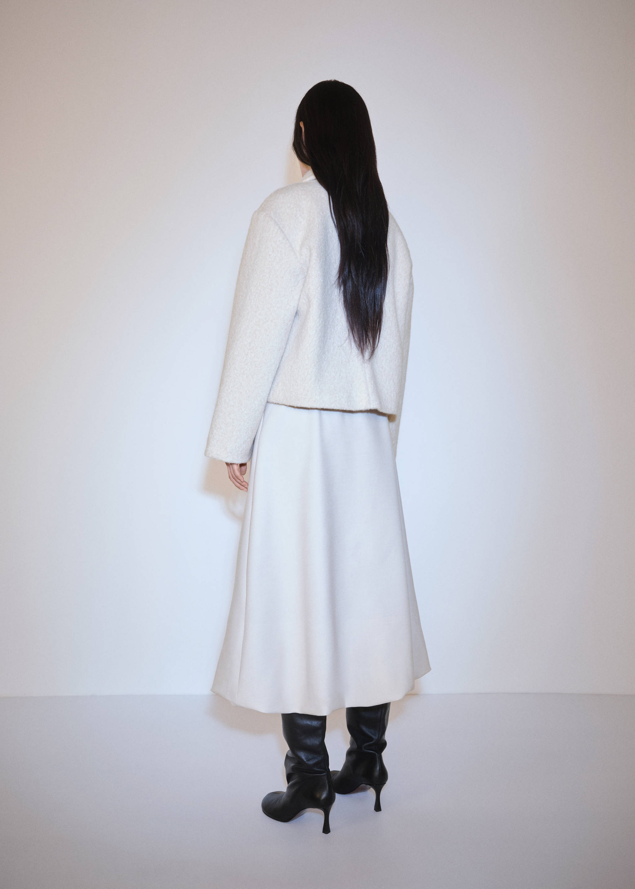 Chaqueta bolsillos bufanda - Reverso del artículo