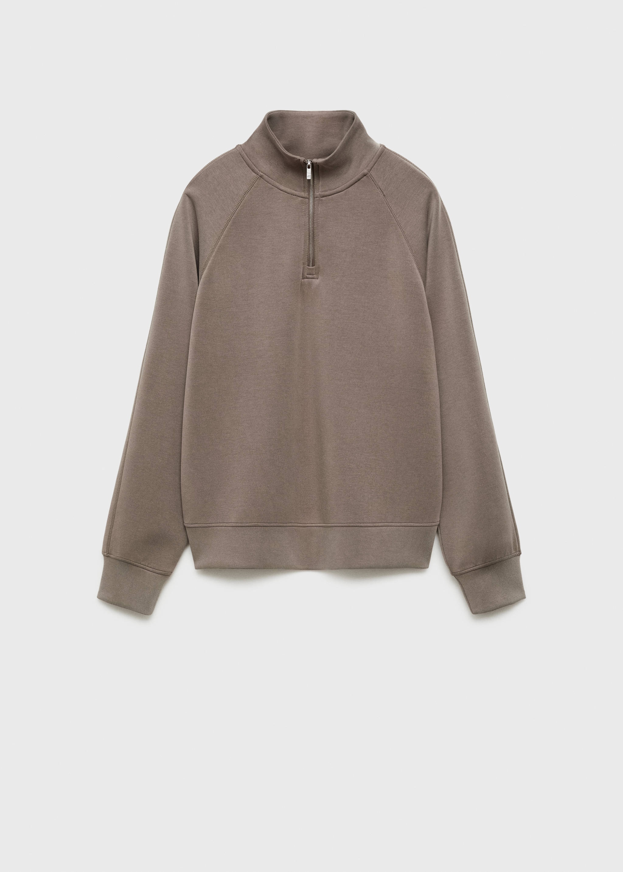Sudadera cuello alto cremallera - Artículo sin modelo