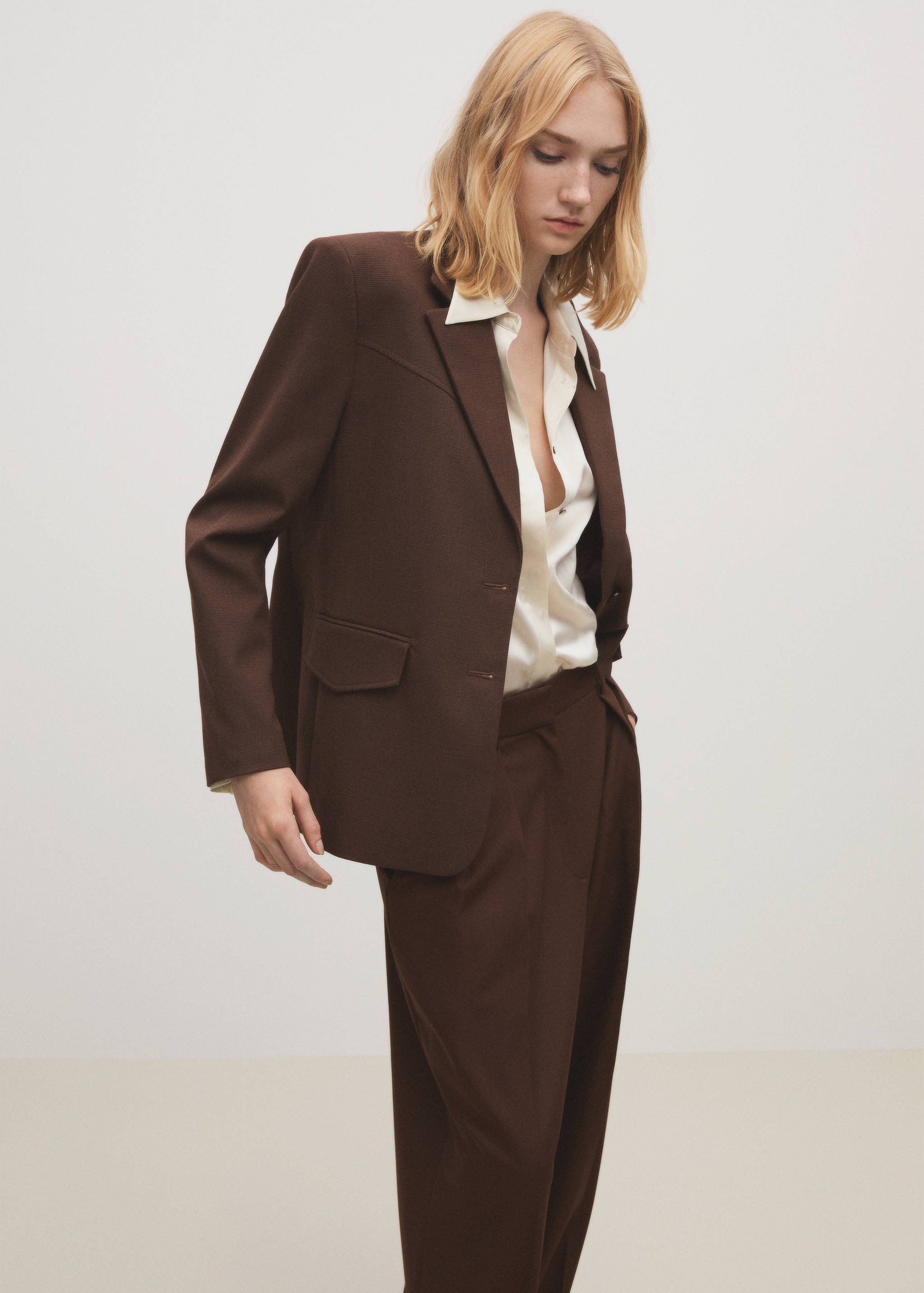 Micro-houndstooth suit jacket - Details of the article 6