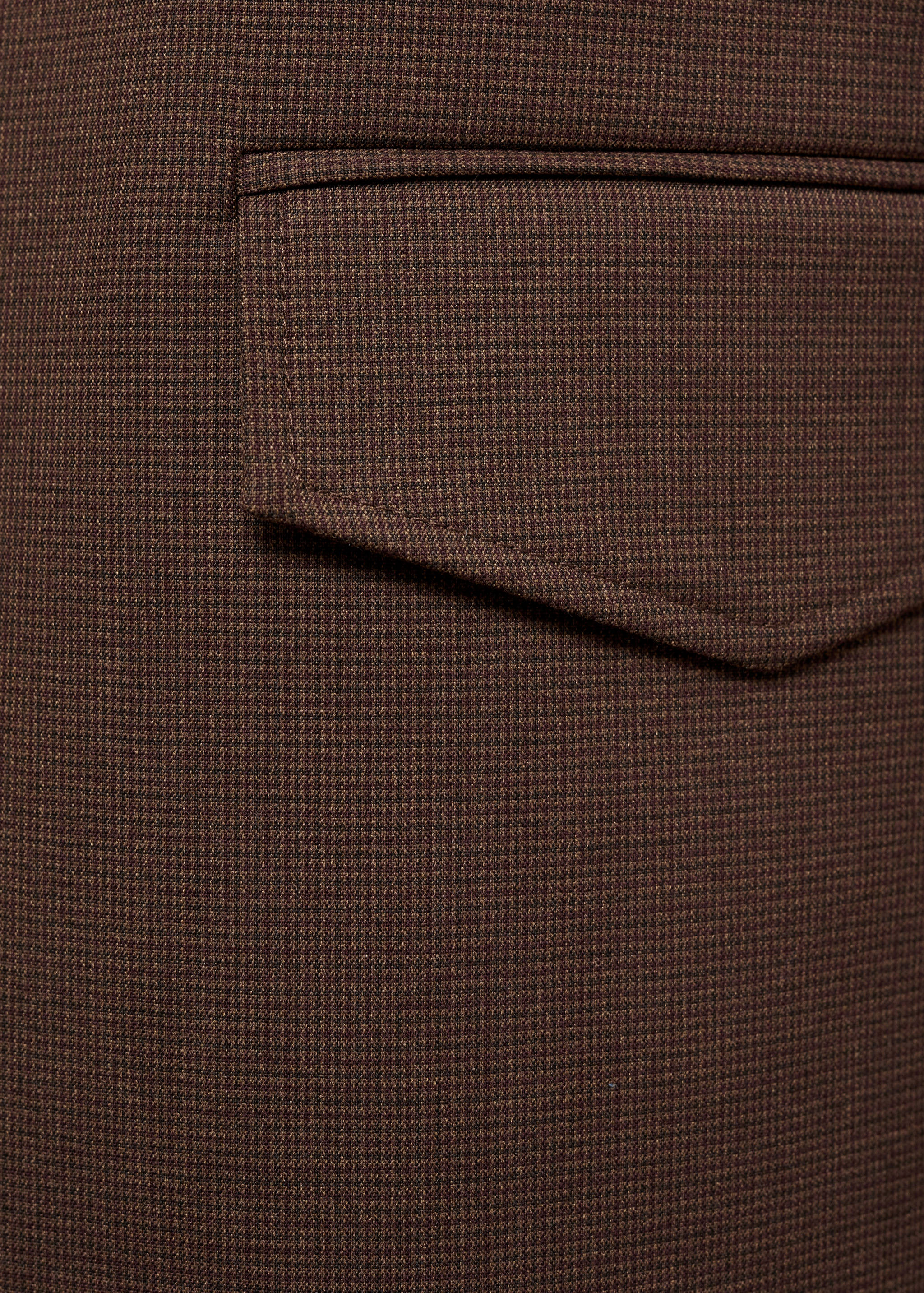 Micro-houndstooth suit jacket - Details of the article 0