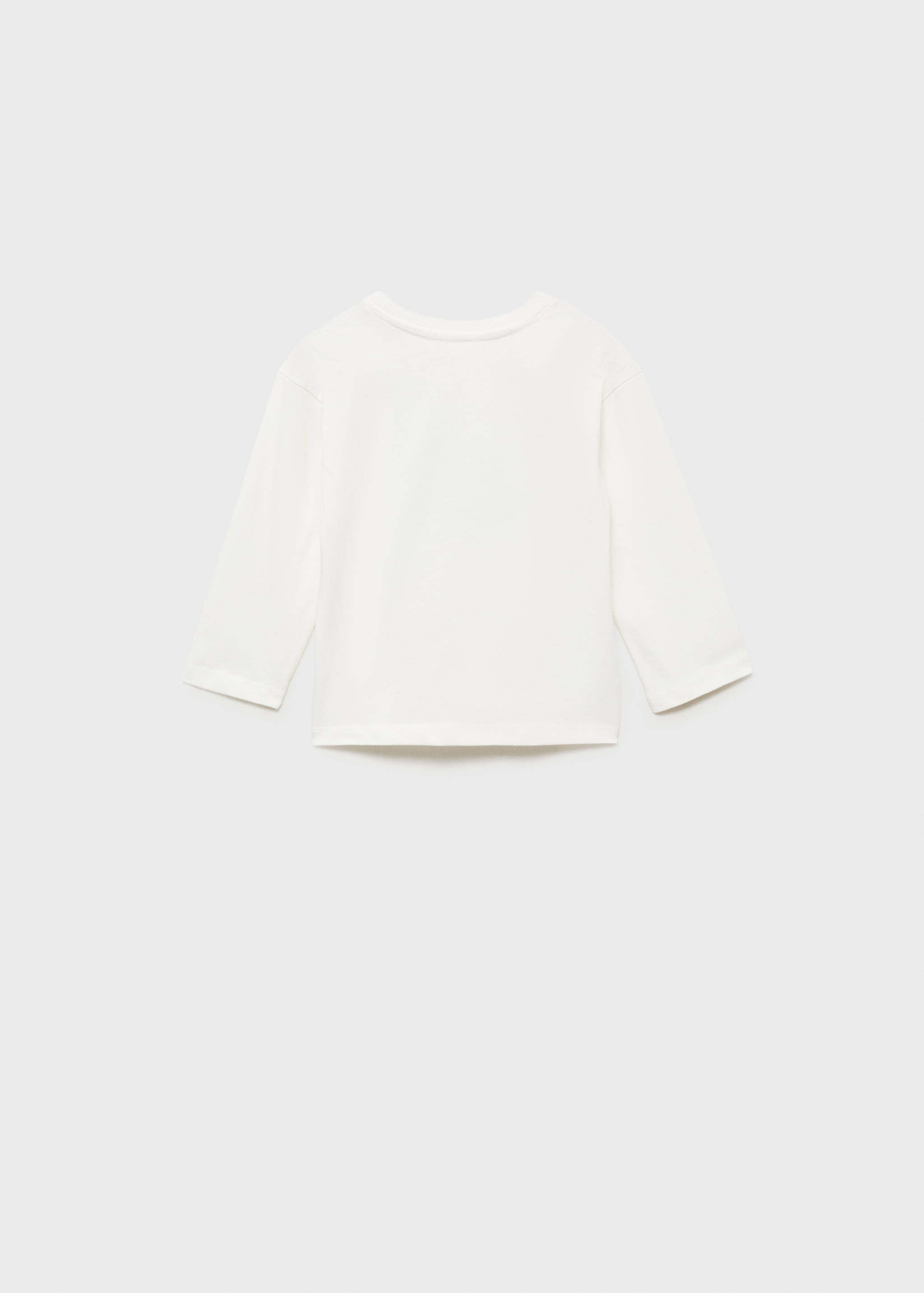 Μπλούζα μακρύ μανίκι καμπάνα - Πίσω όψη προϊόντος