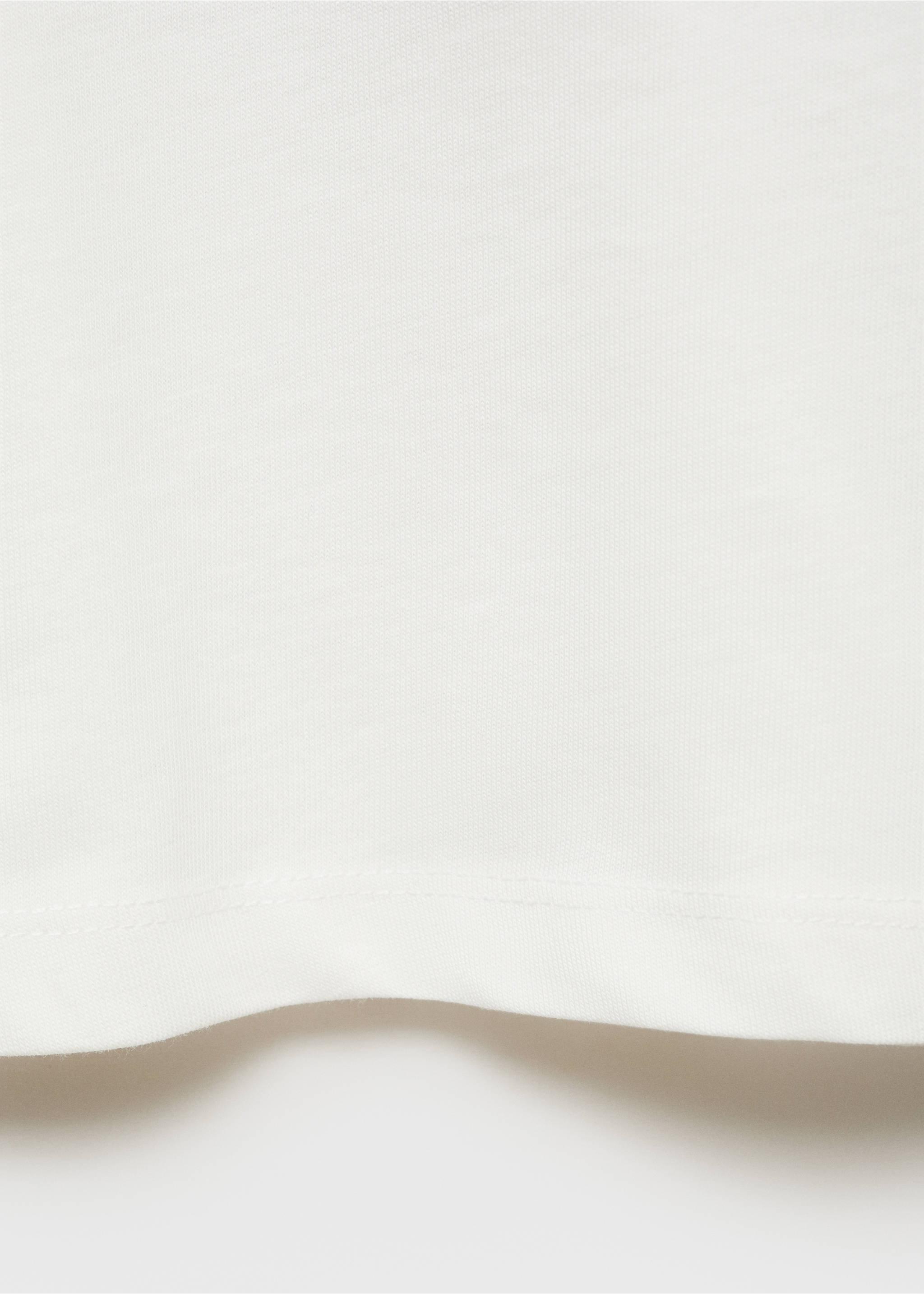 Μπλούζα μακρύ μανίκι καμπάνα - Λεπτομέρεια του προϊόντος 0, Υπόλευκο. Ref: 77097699-00.