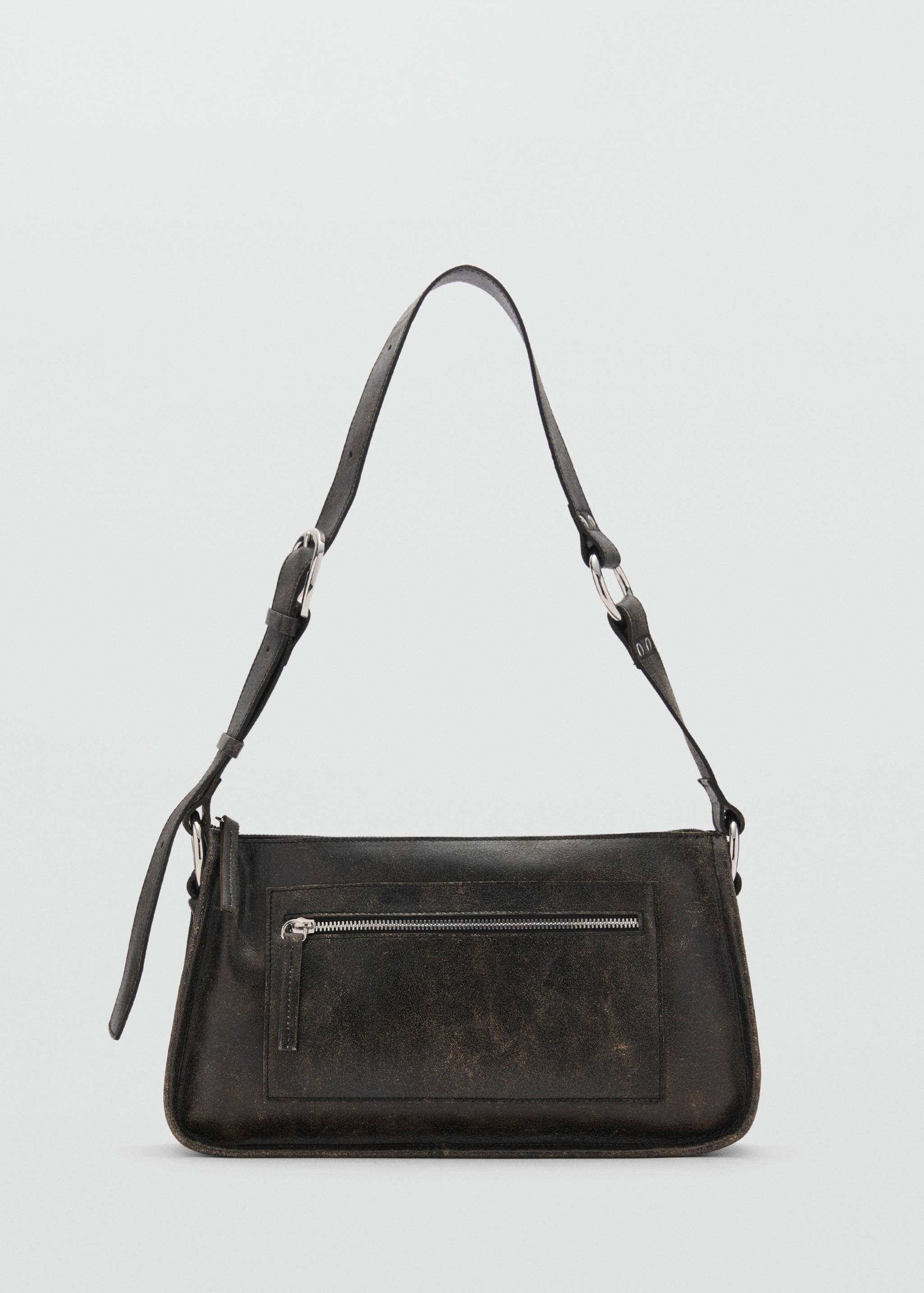 Leather bag with metallic details - Article without model