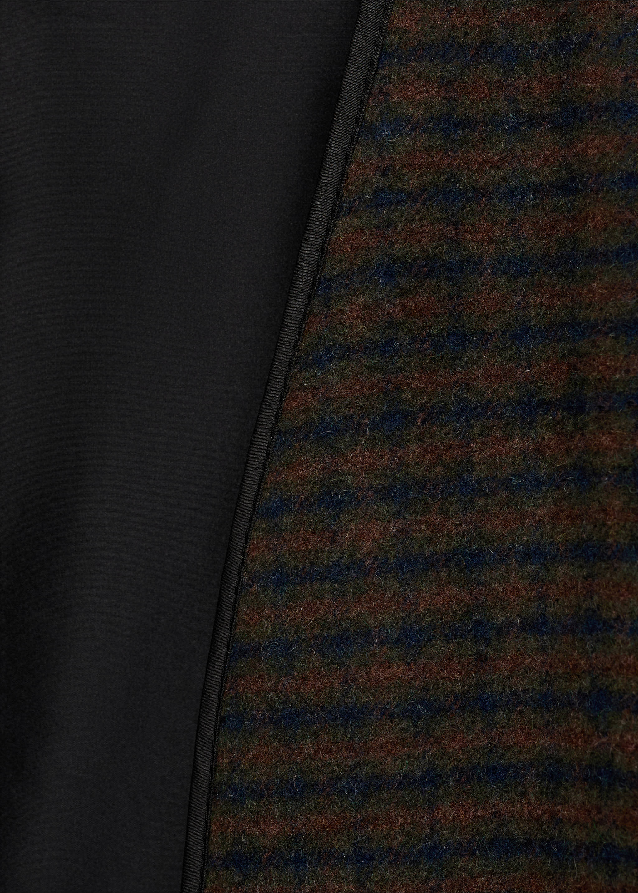 Checked texture jacket - Details of the article 8, Brown. Ref: 77097710-00.