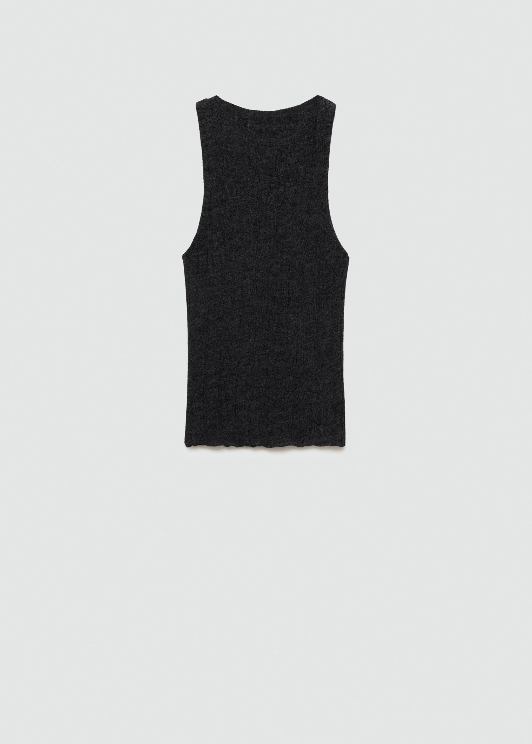 Knit halter top - Article without model