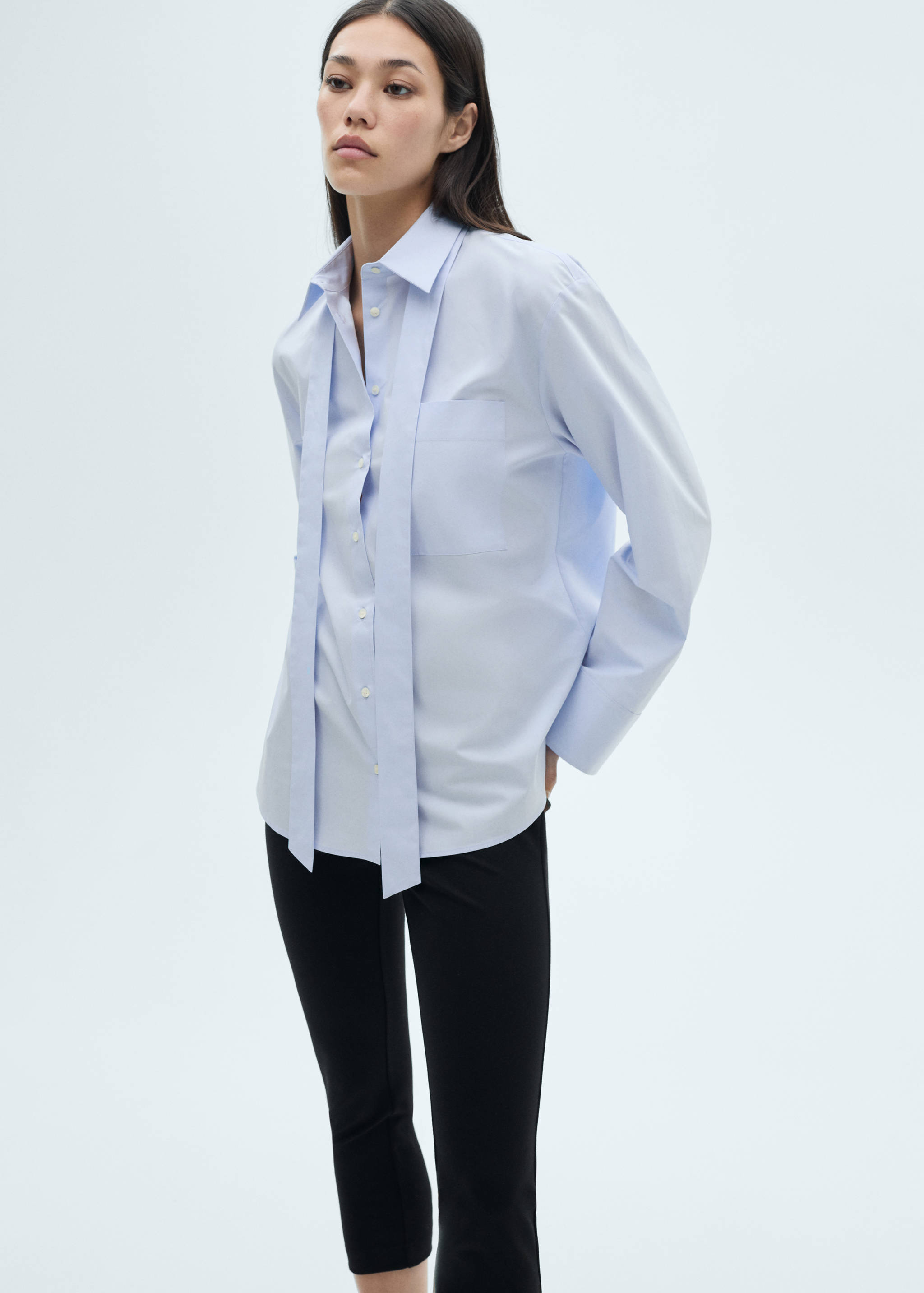 Shirt bow-tie - Medium plane