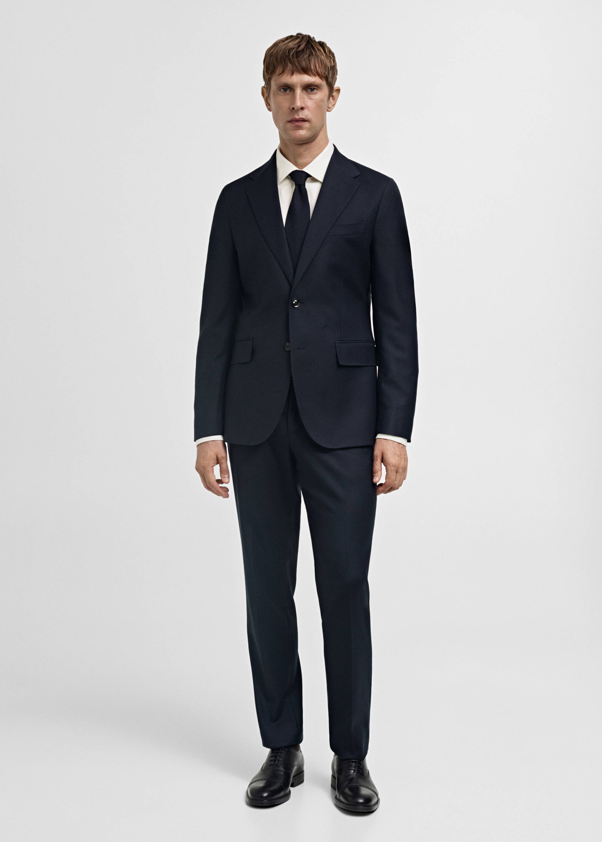 Oberhemd aus Kaschmir und Baumwolle - Allgemeine Ansicht