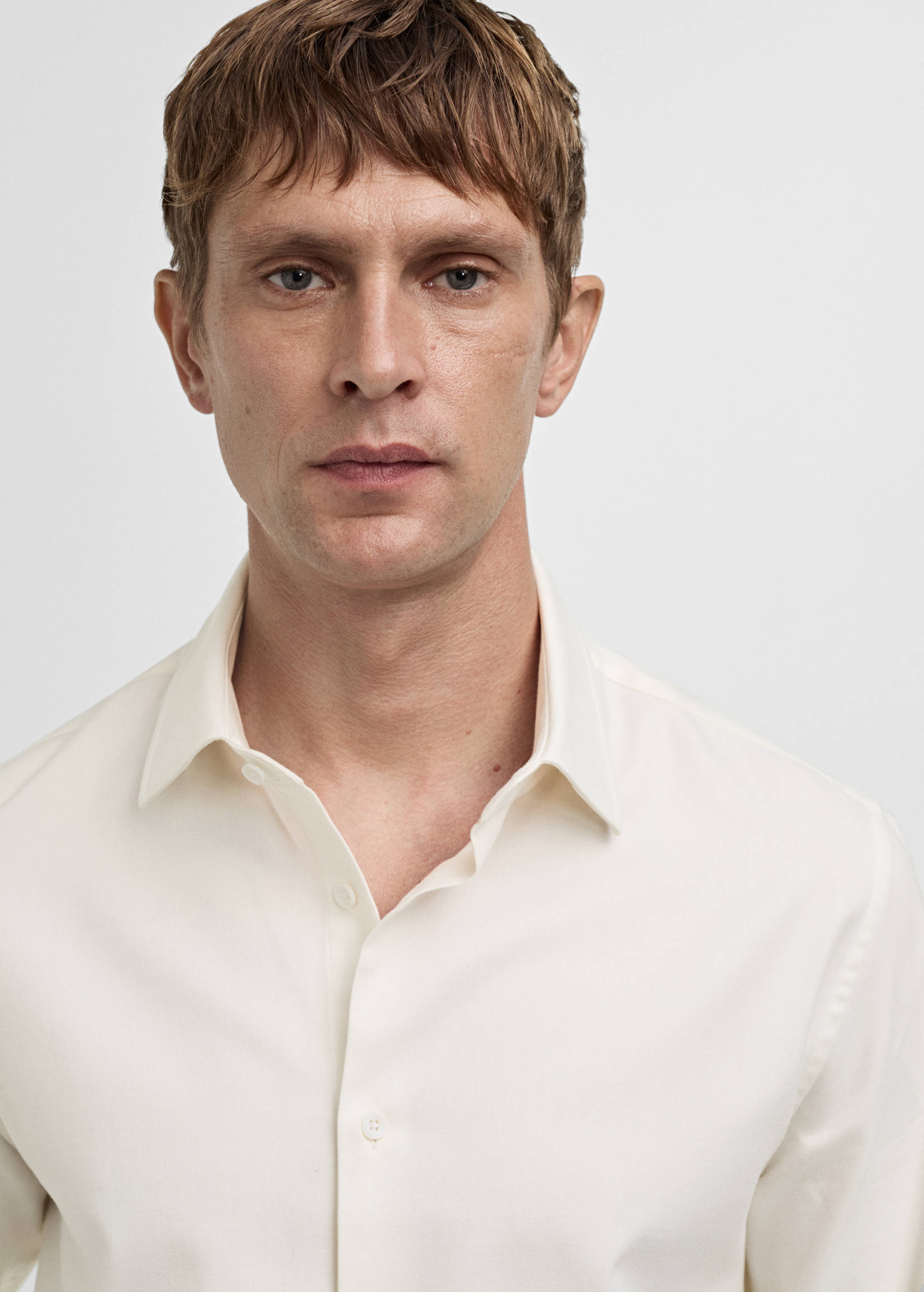 Oberhemd aus Kaschmir und Baumwolle - Detail des Artikels 1