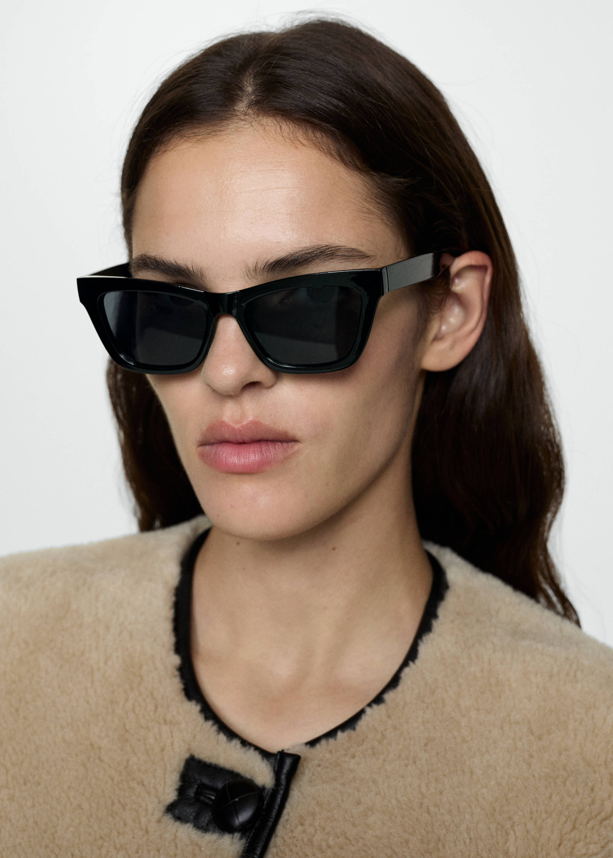 Abrigo efecto pelo apliques - Detalle del artículo 1