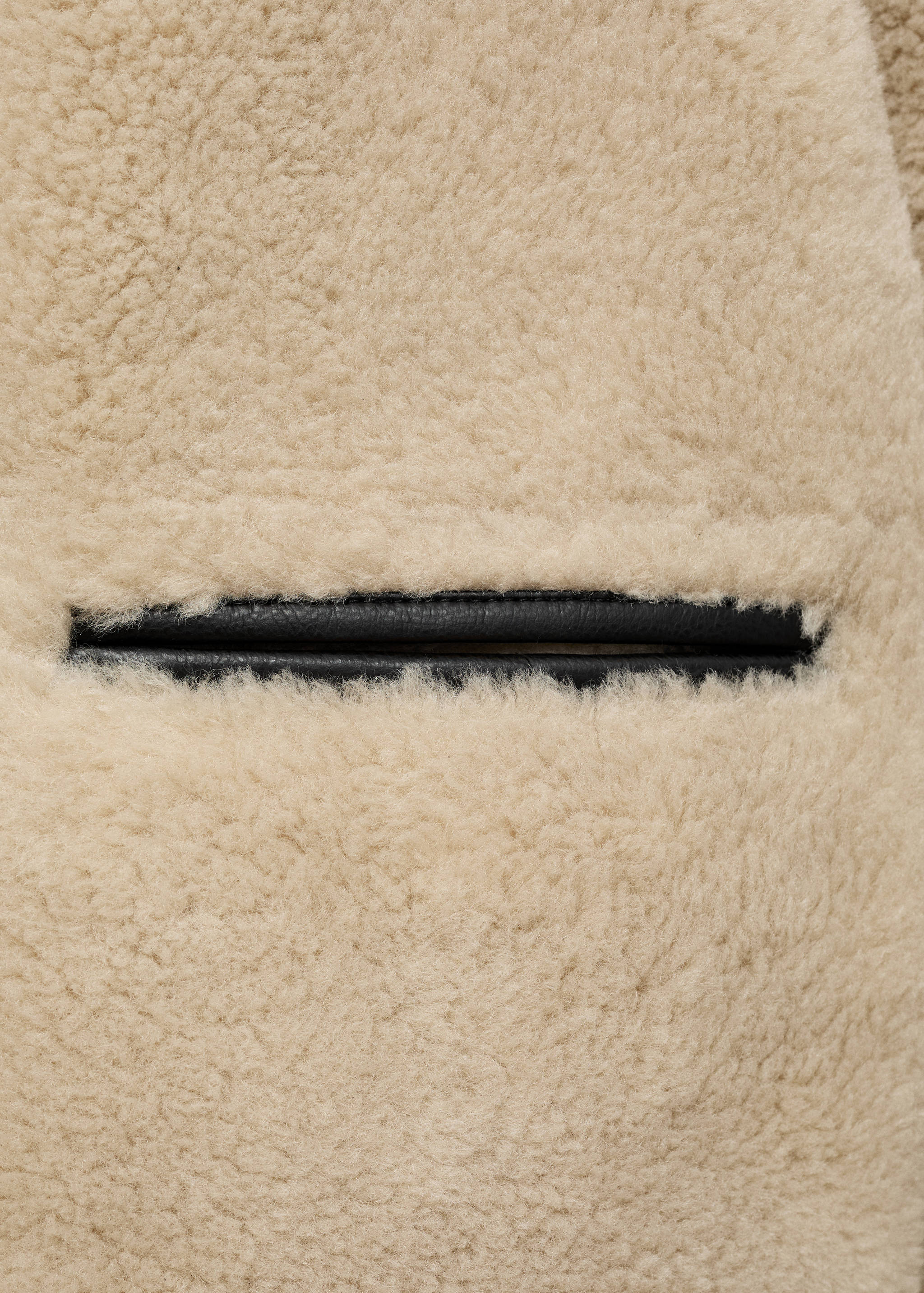 Abrigo efecto pelo apliques - Detalle del artículo 0