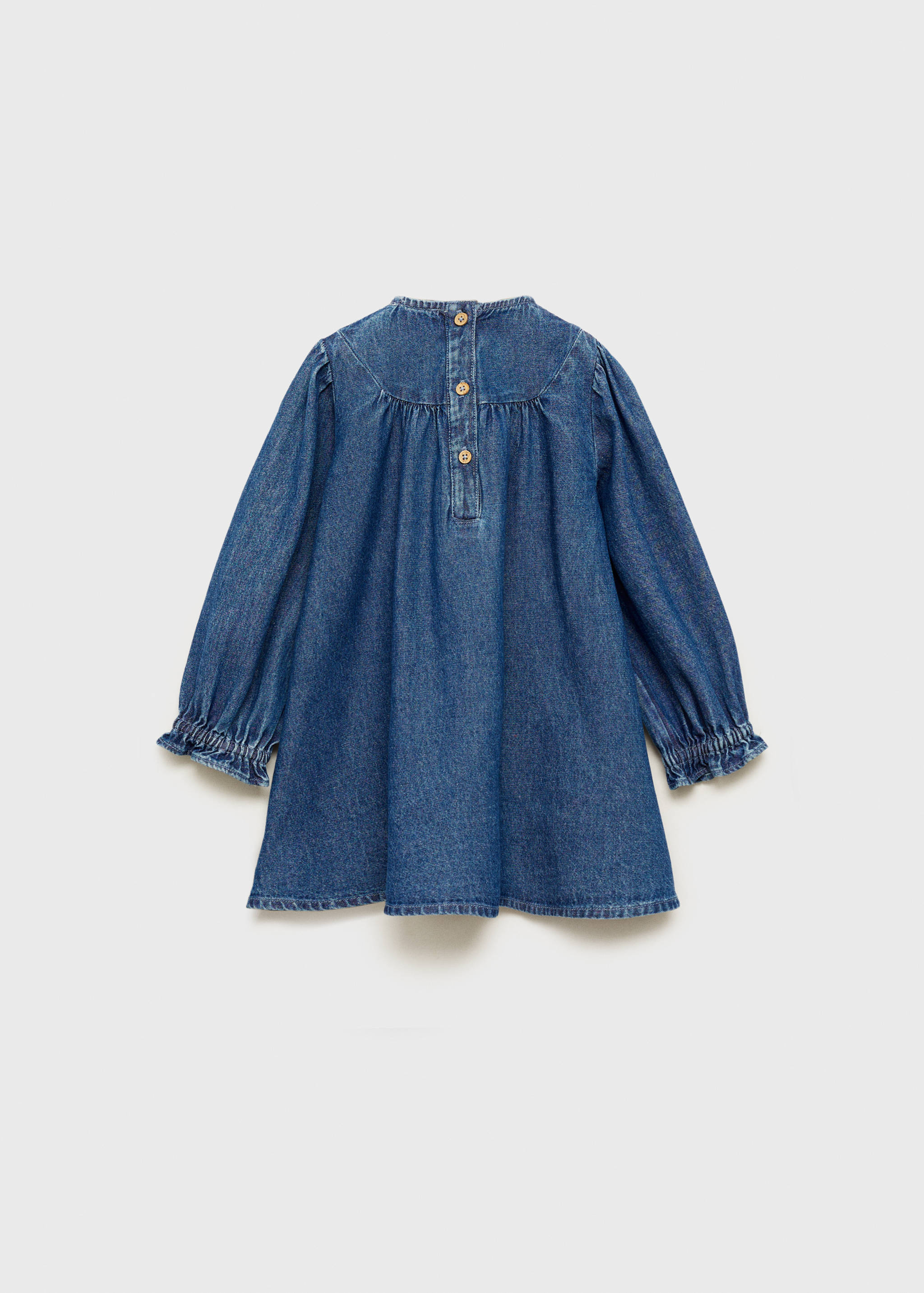 Denim dress - Reverse of the article