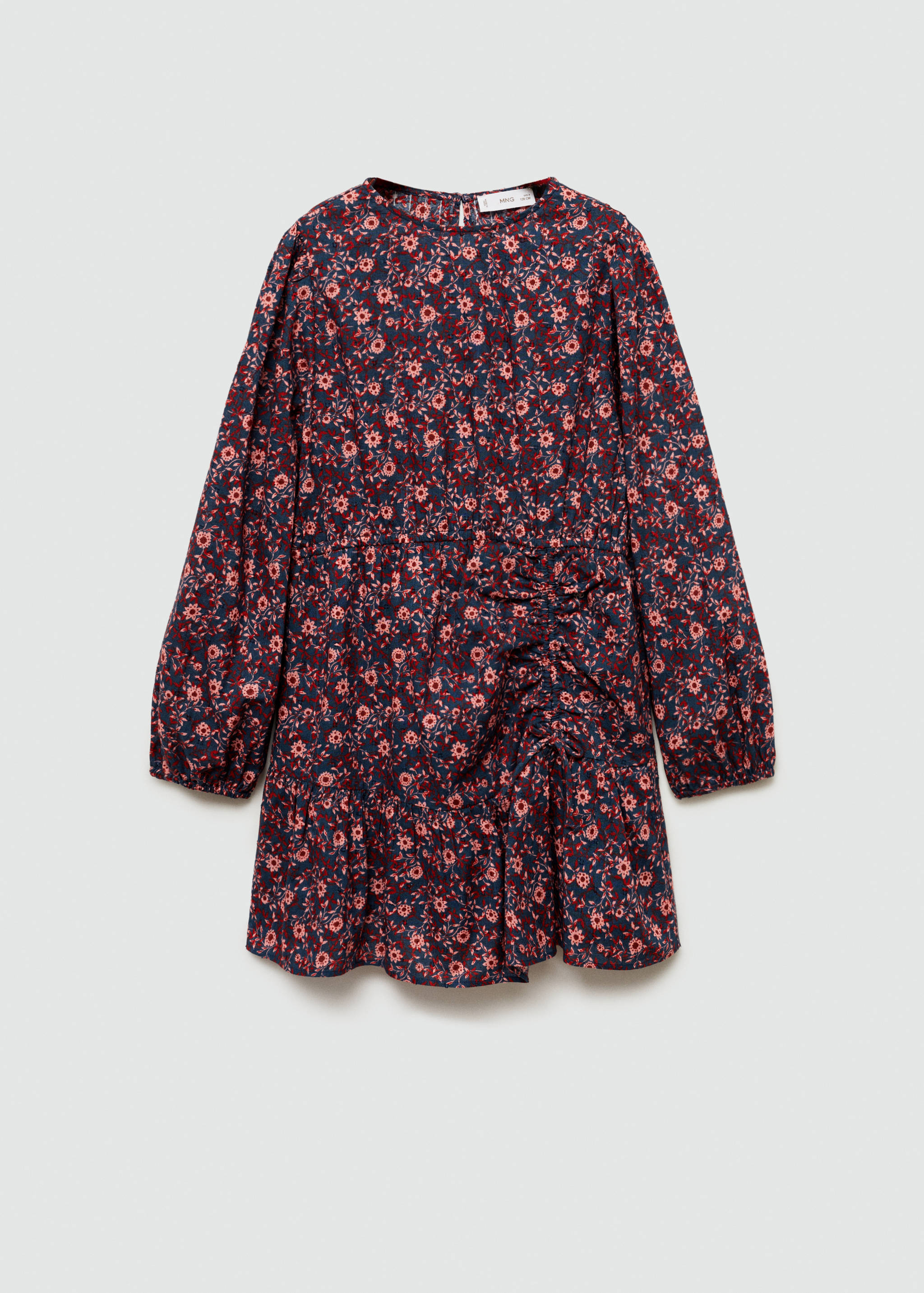 Ruched floral dress - Article without model