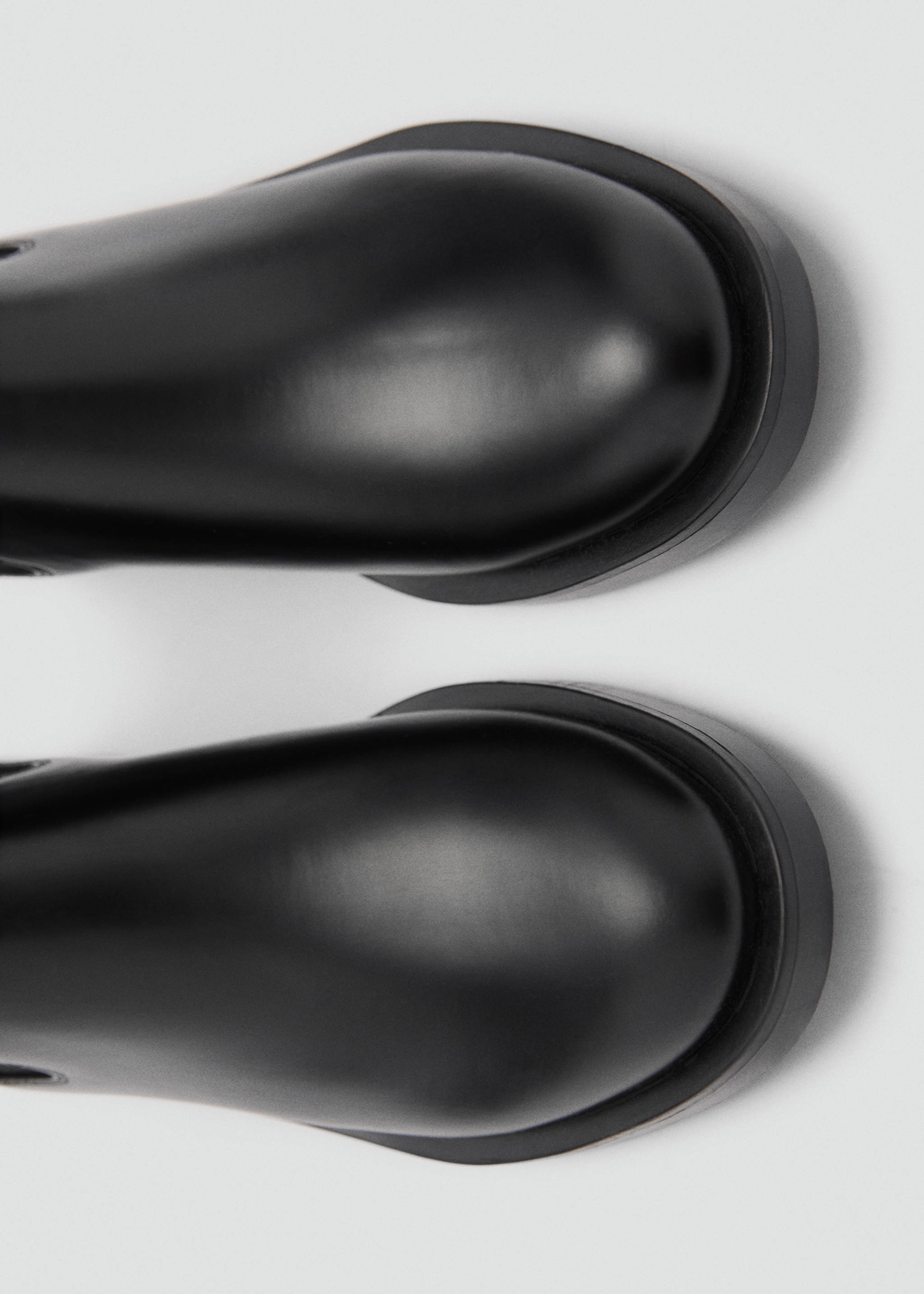 Bottines boucle empiècement élastique - Détail de l'article 1