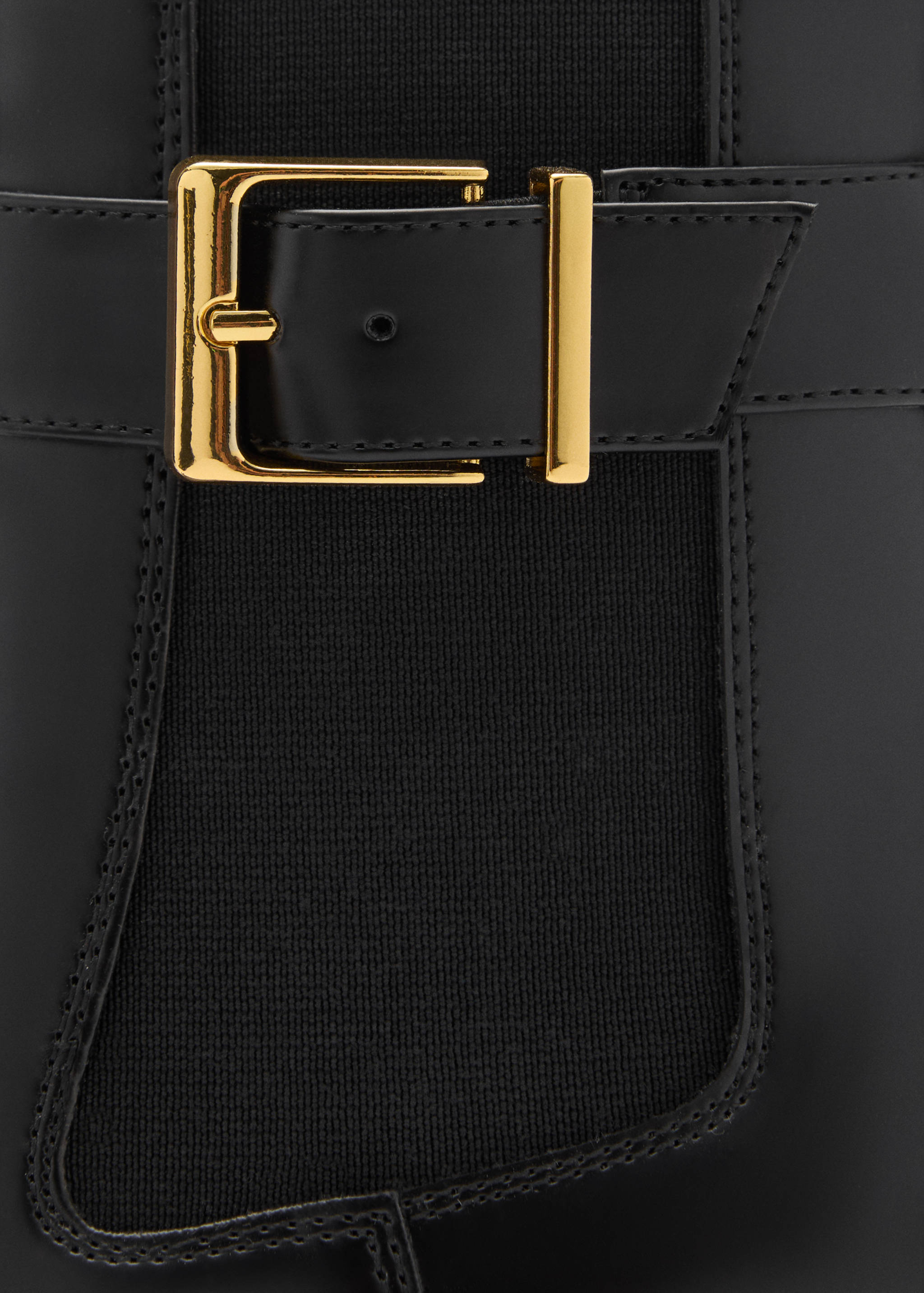 Bottines boucle empiècement élastique - Détail de l'article 3