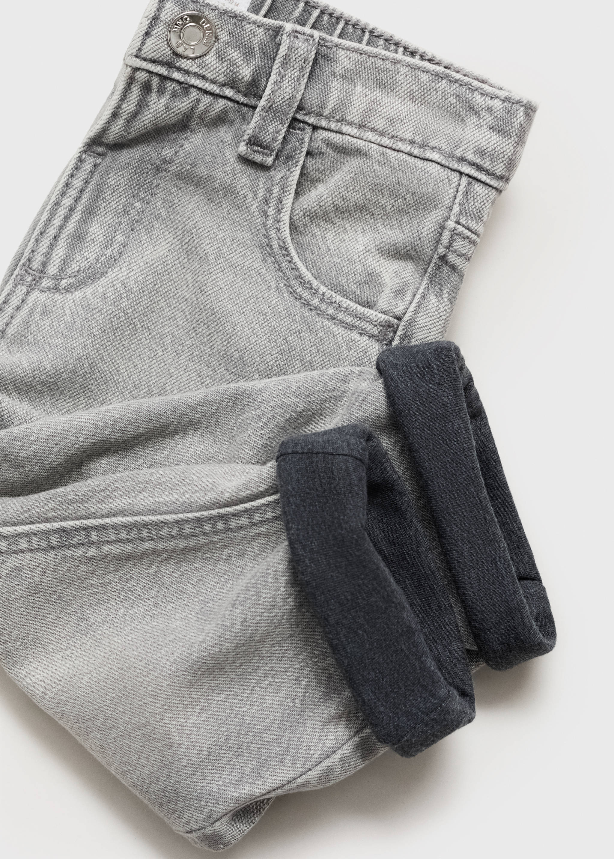 Drawstring waist jeans - Details of the article 0