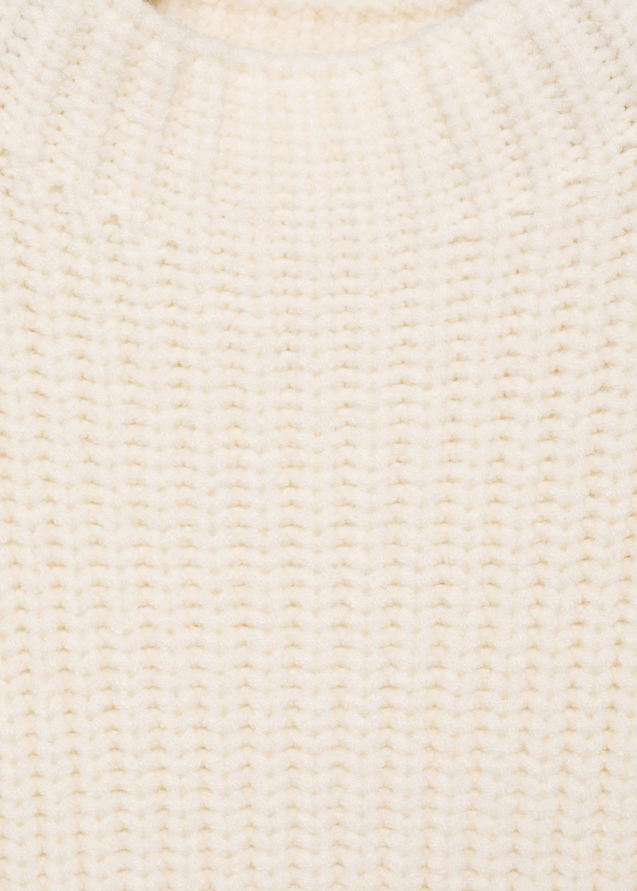 Úpletová vesta s výstřihem na knoflíčky - Detail zboží 8