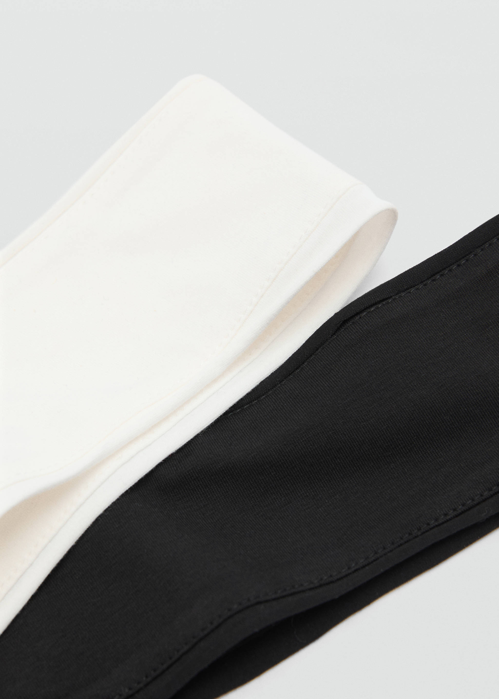 2er-Pack Elastische Haarbänder - Mittlere Ansicht