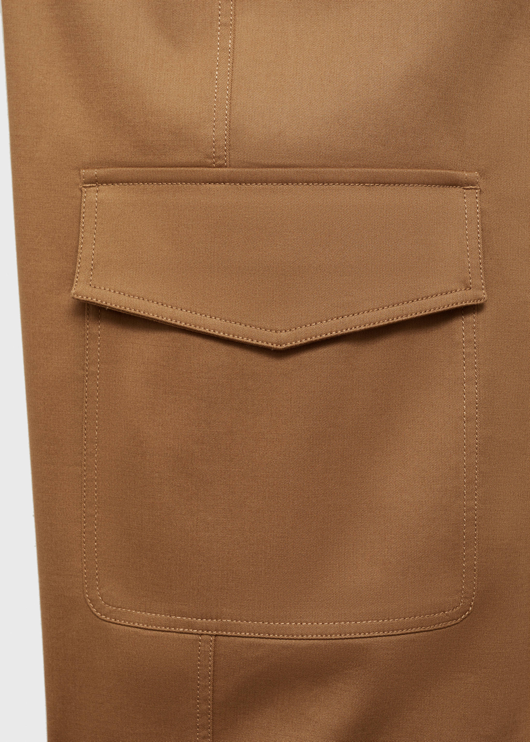 Cotton cargo trousers - Details of the article 0