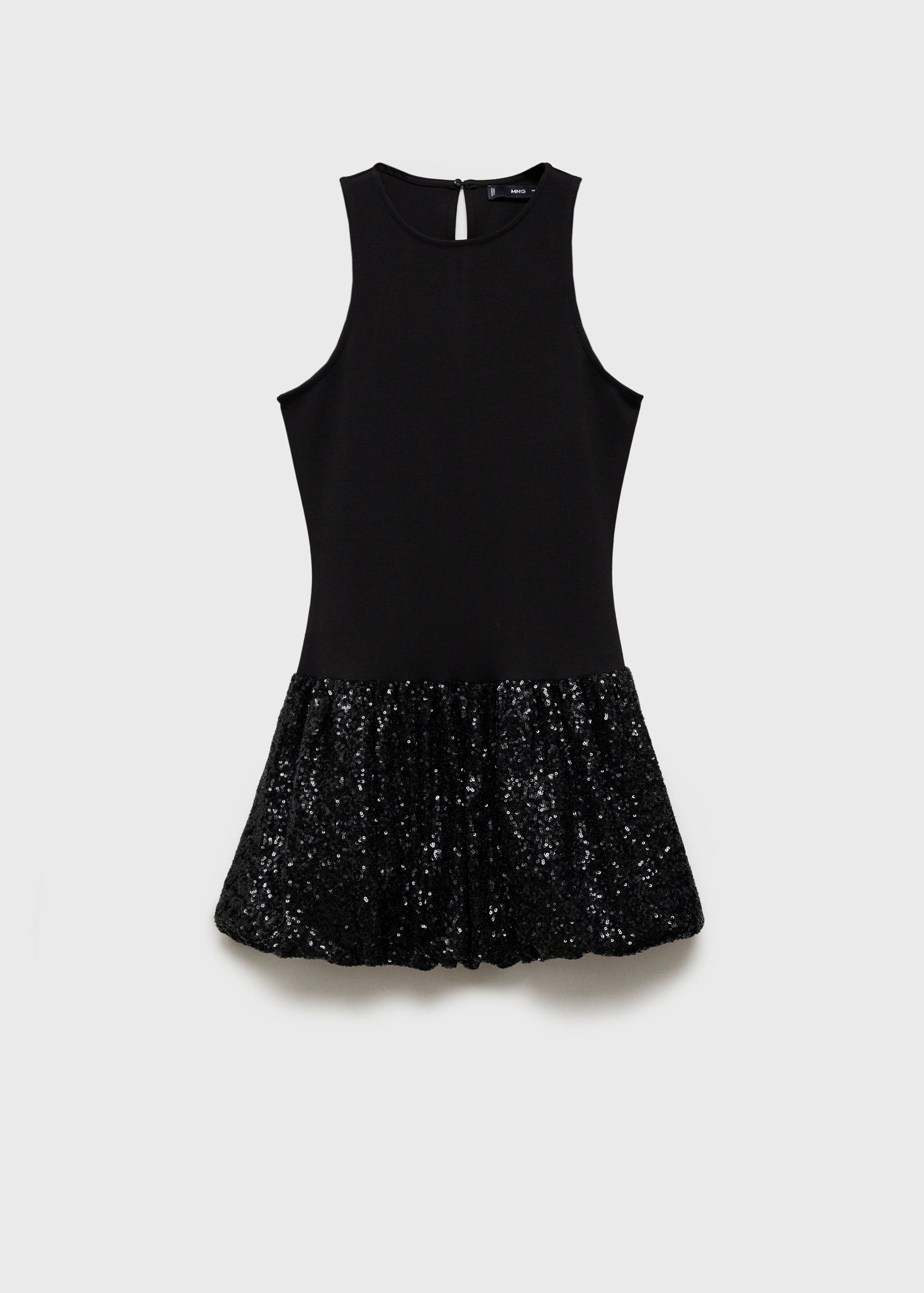 Kleid mit paillettenverziertem Ballon-Rockteil - Artikel ohne Model