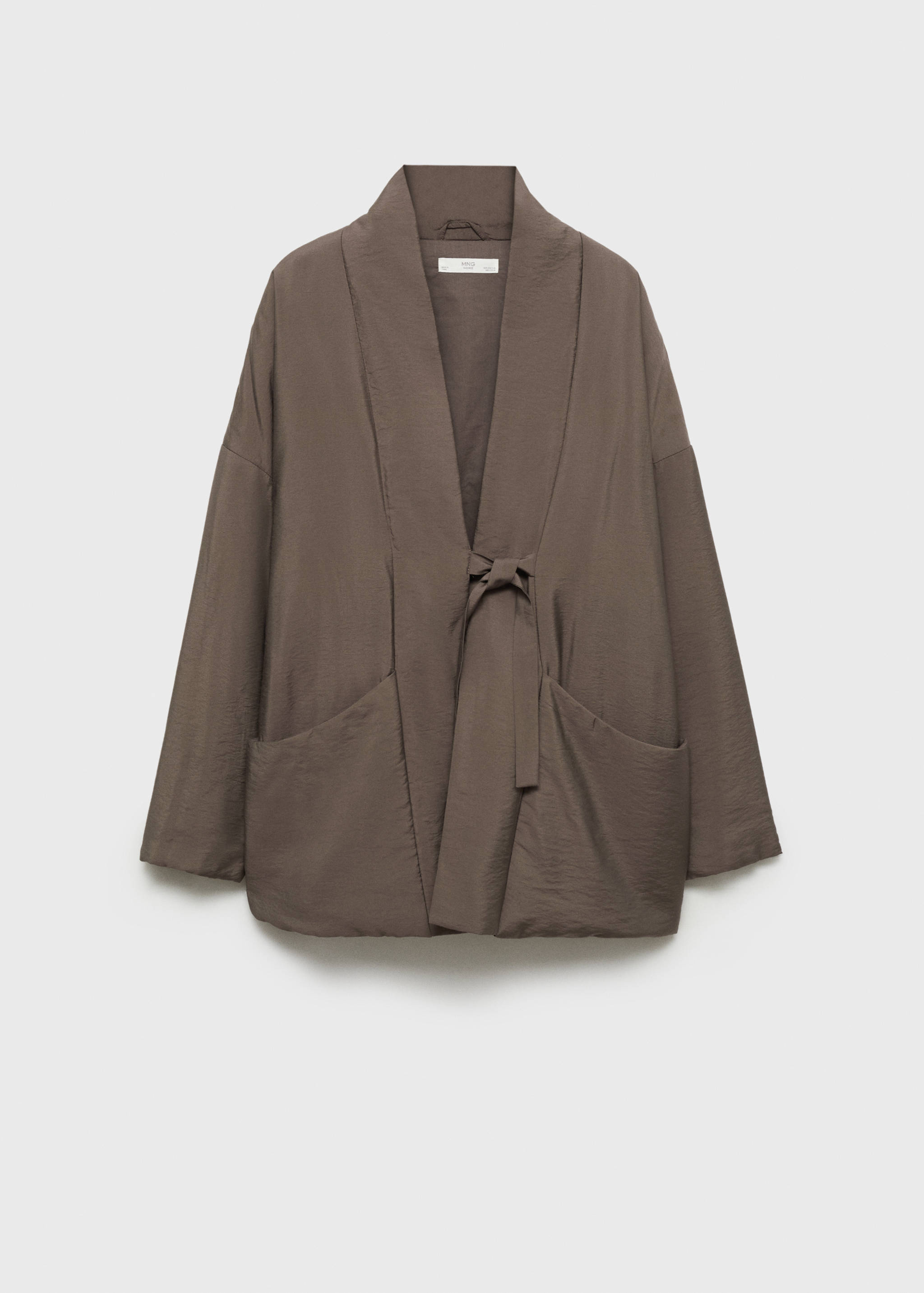 Robe de chambre matelassée poches - Article sans modèle