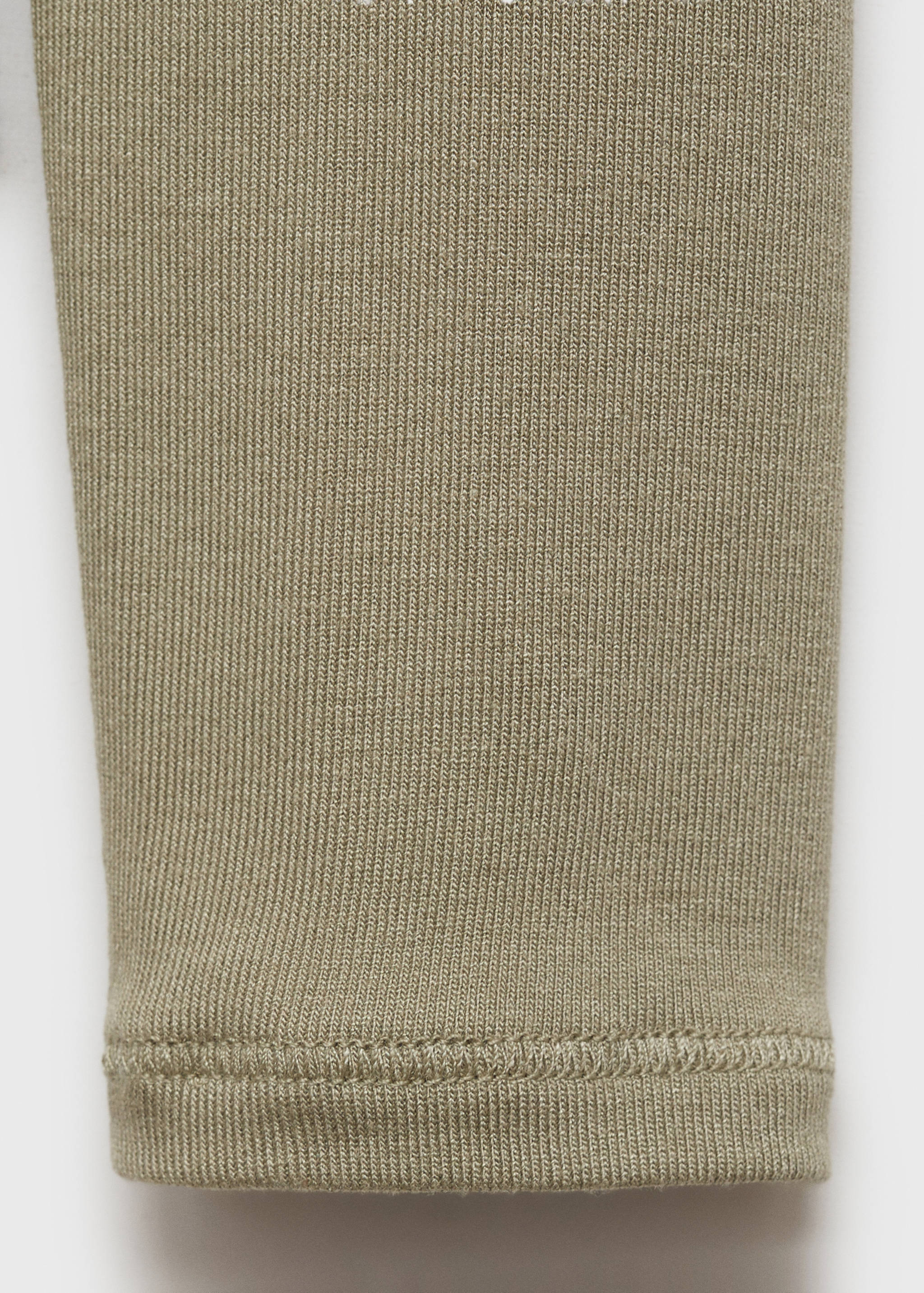 Long-sleeved V-neck T-shirt - Details of the article 0