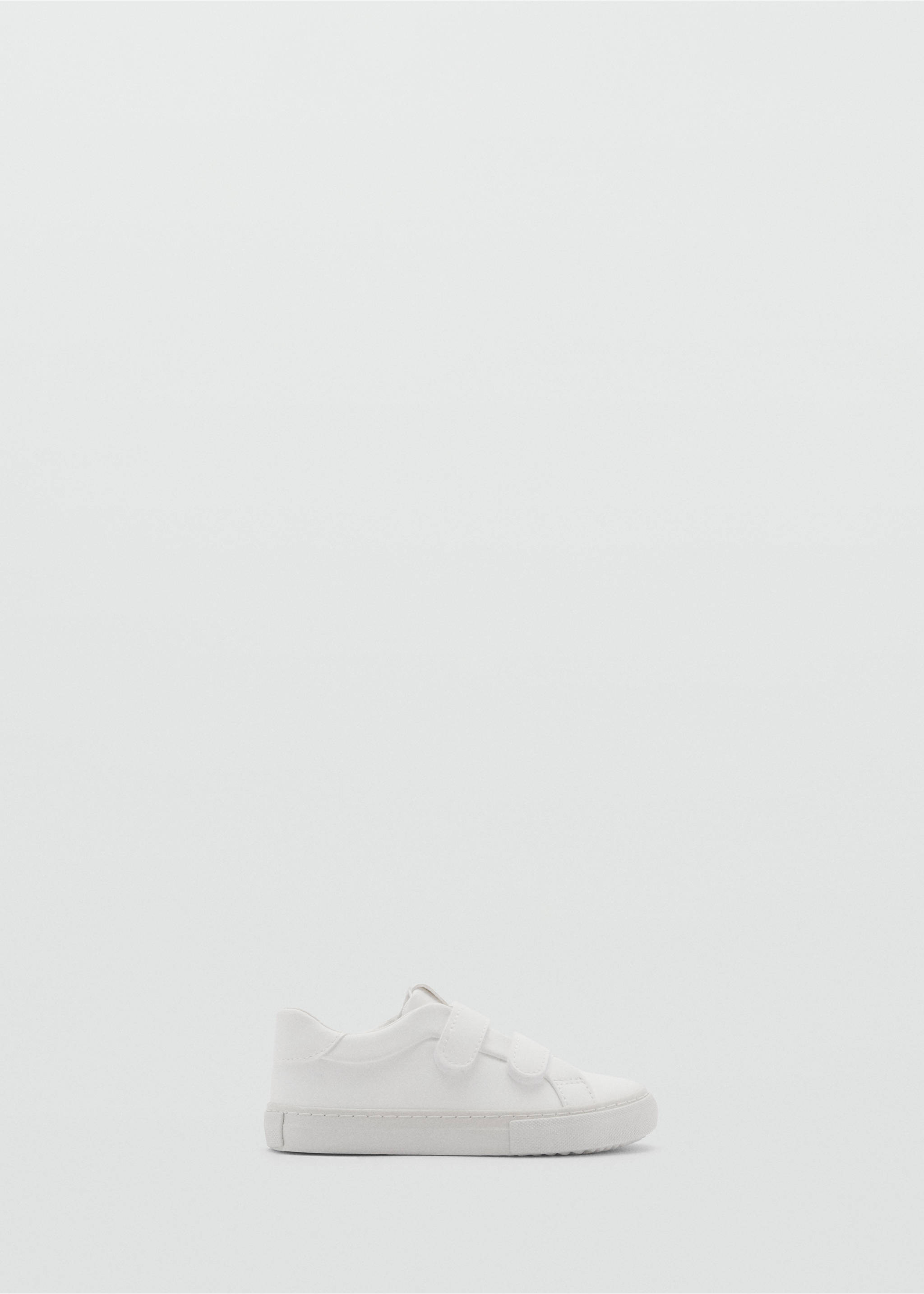 Velcro fastening sneakers - Article without model, White. Ref: 77098636-00.