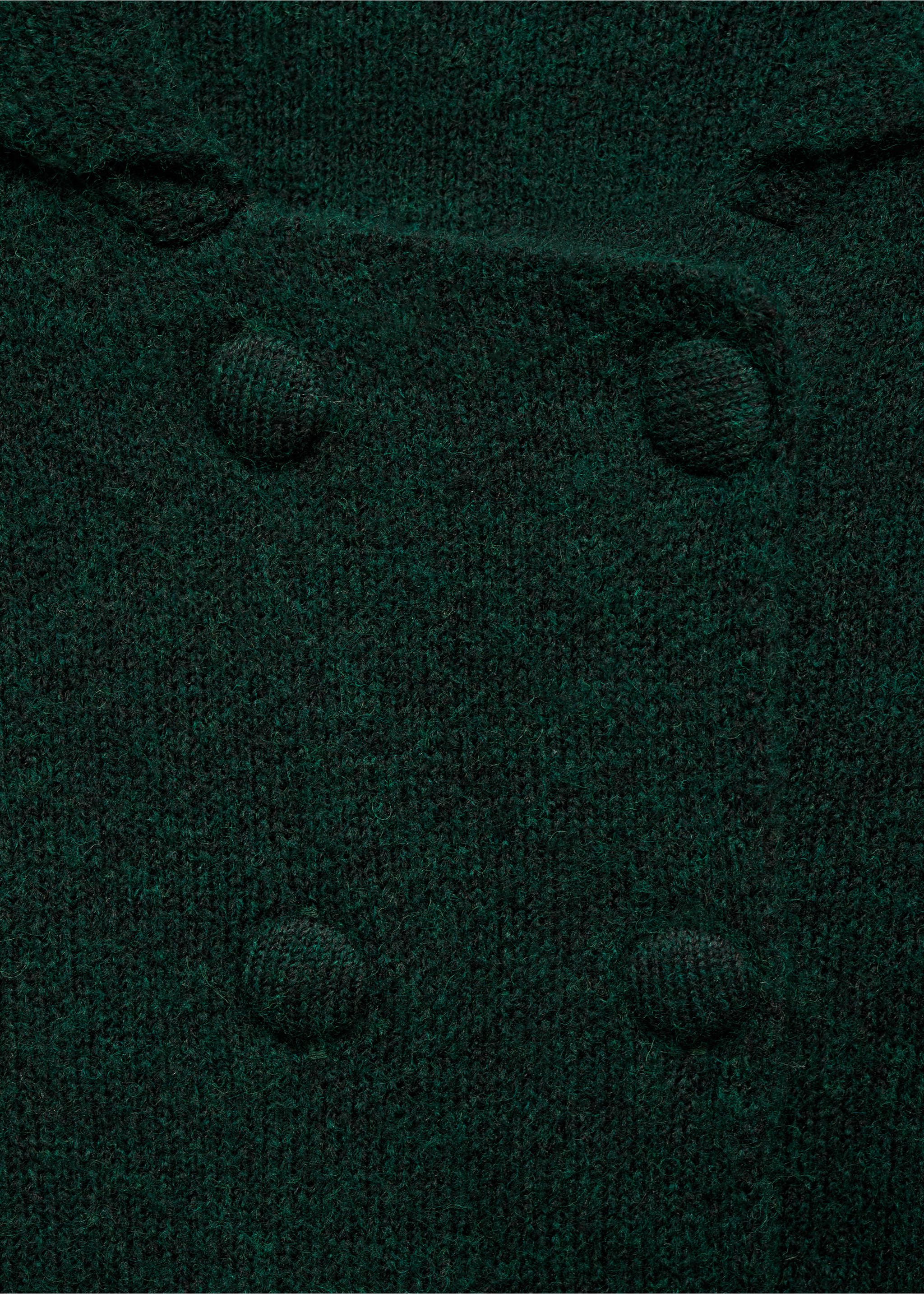 Zweireihige Strickweste - Detail des Artikels 8, Grün. Ref: 77099054-00.