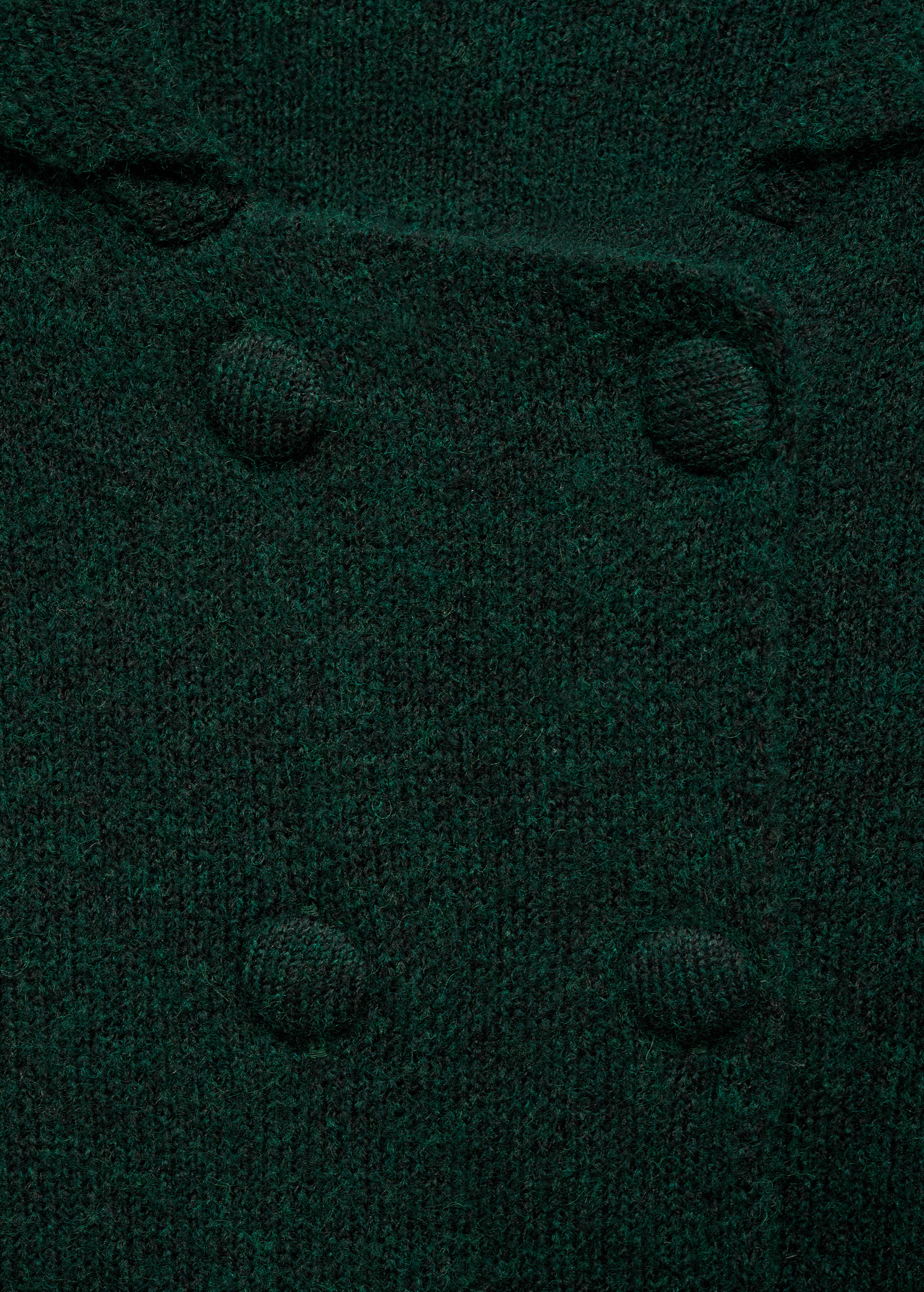Double-breasted knitted jacket - Details of the article 8