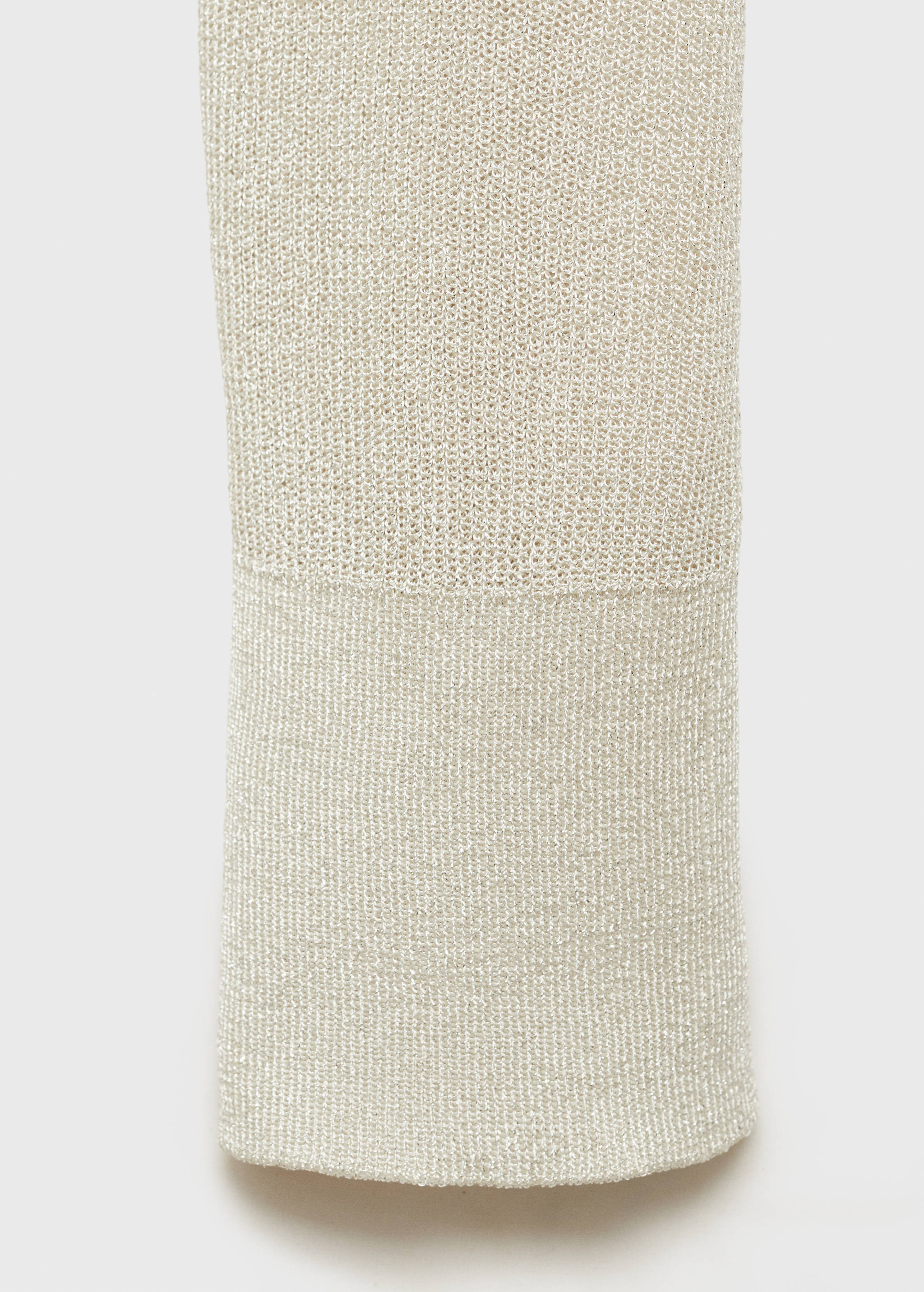 Lurex knitted shirt - Details of the article 0