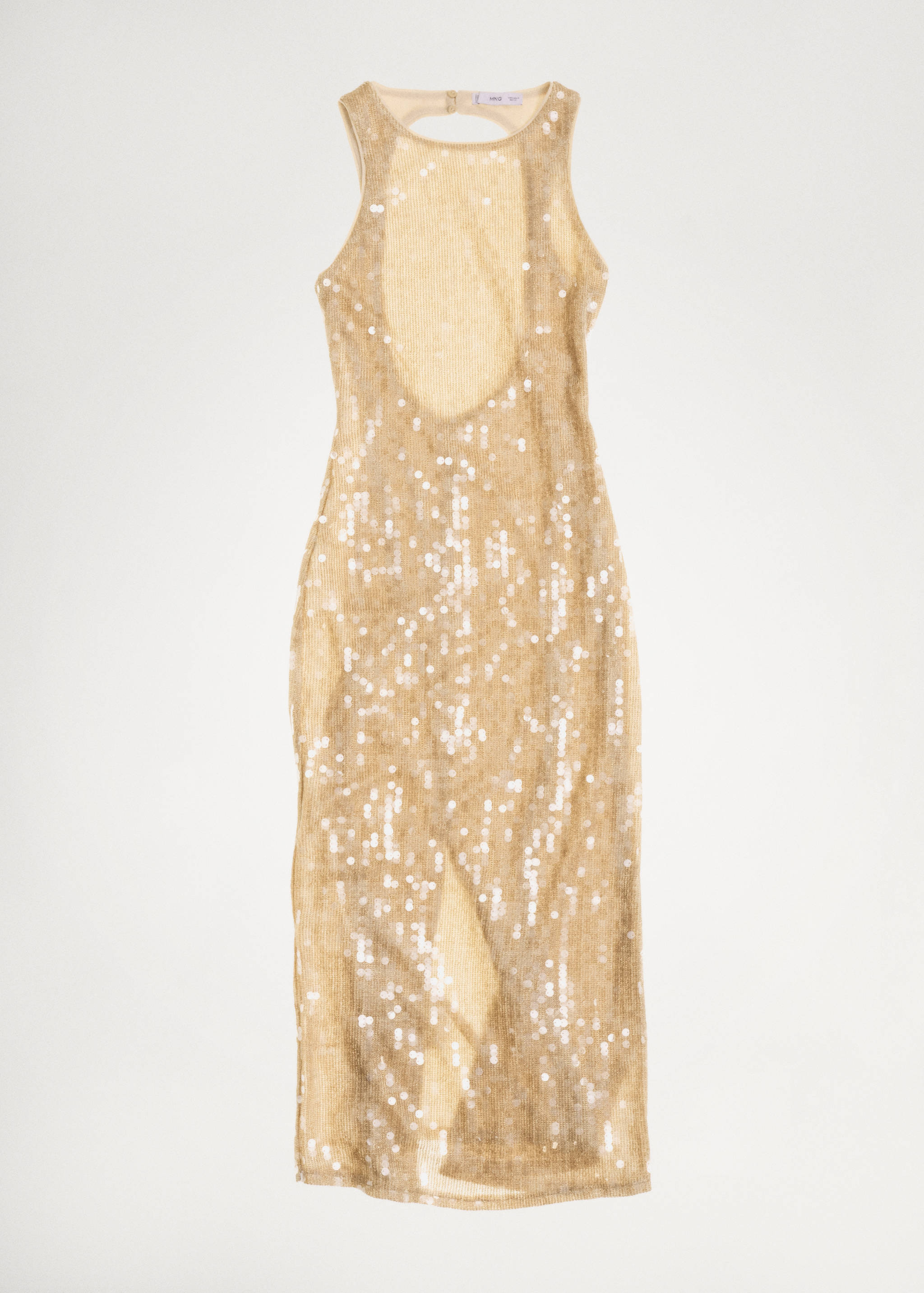 Scoop-back sequin dress - Details of the article 7