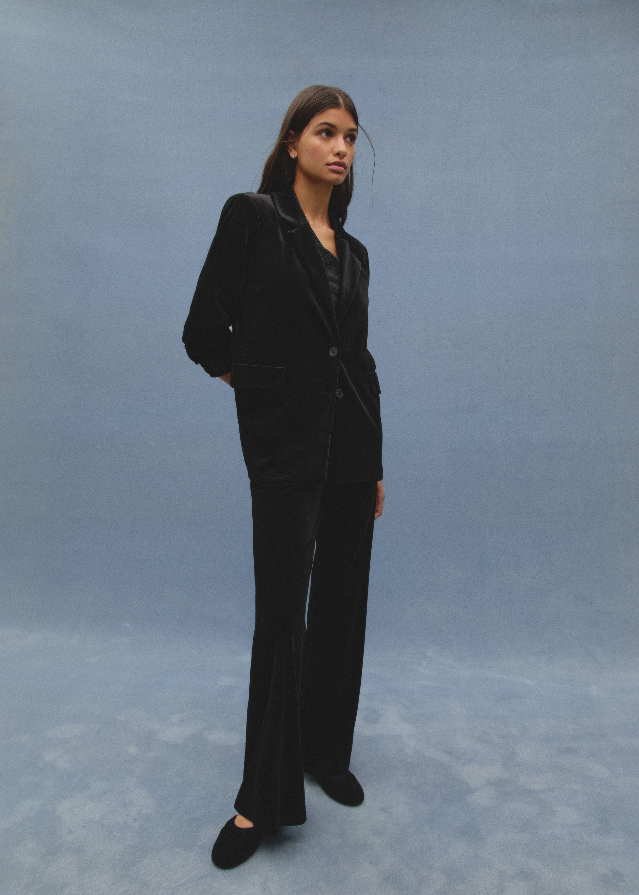 Velvet blazer - Details of the article 7